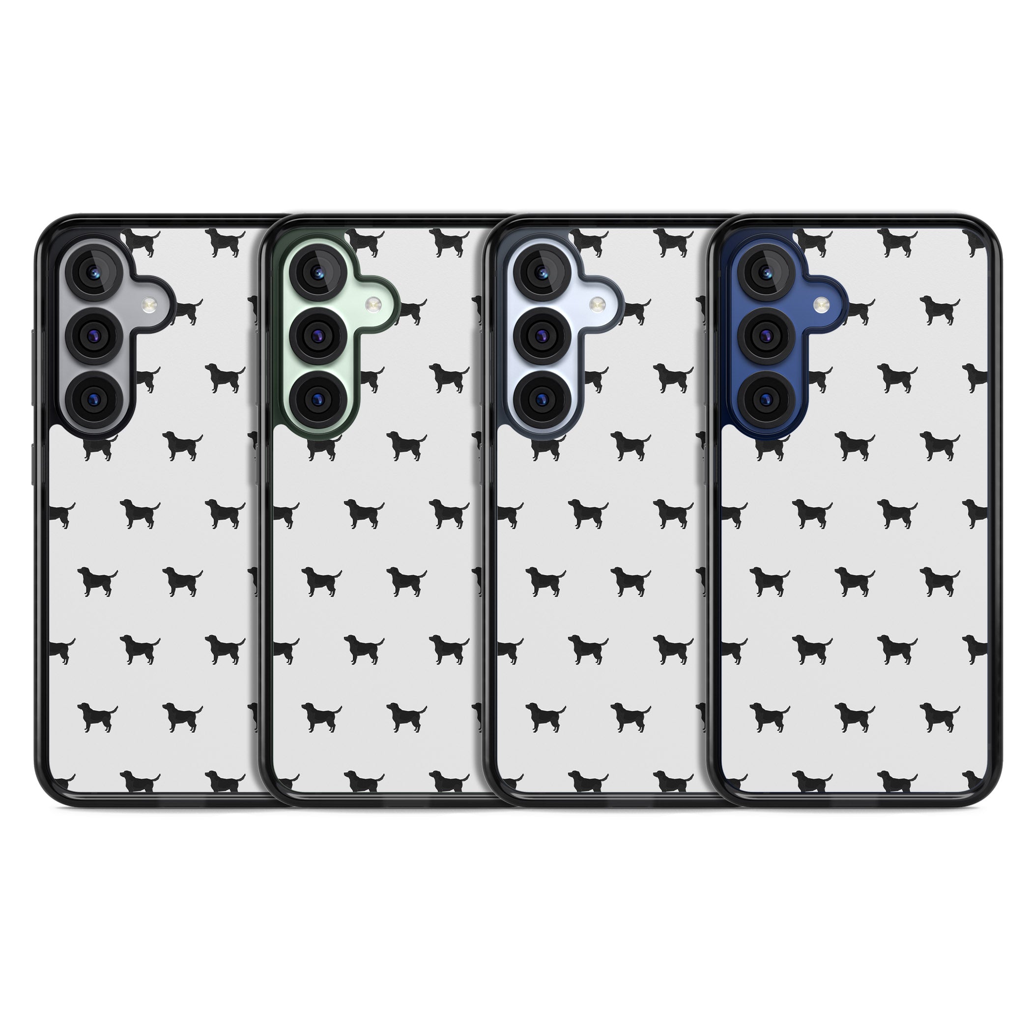 Black Labrador Spot Pattern