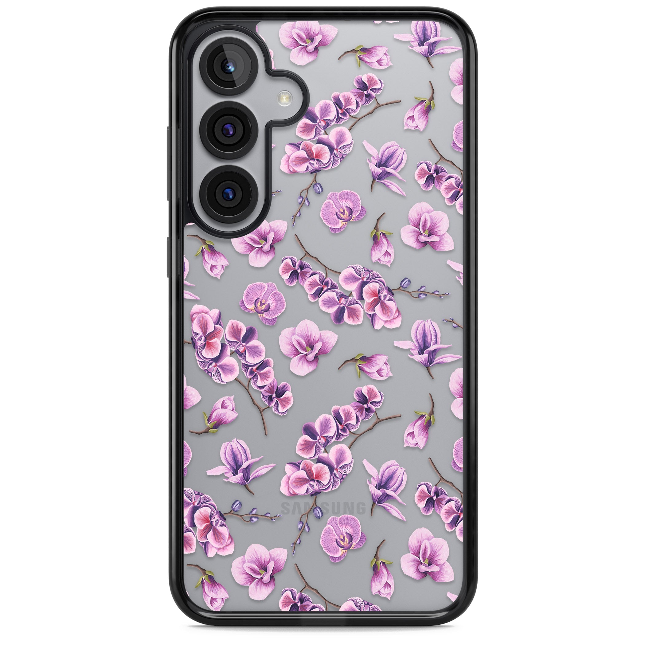 Purple Orchids Floral