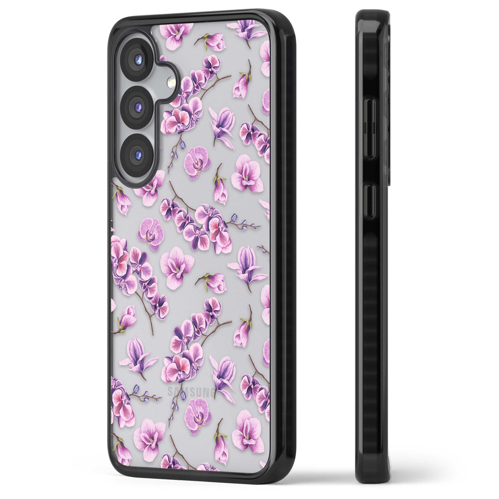 Purple Orchids Floral