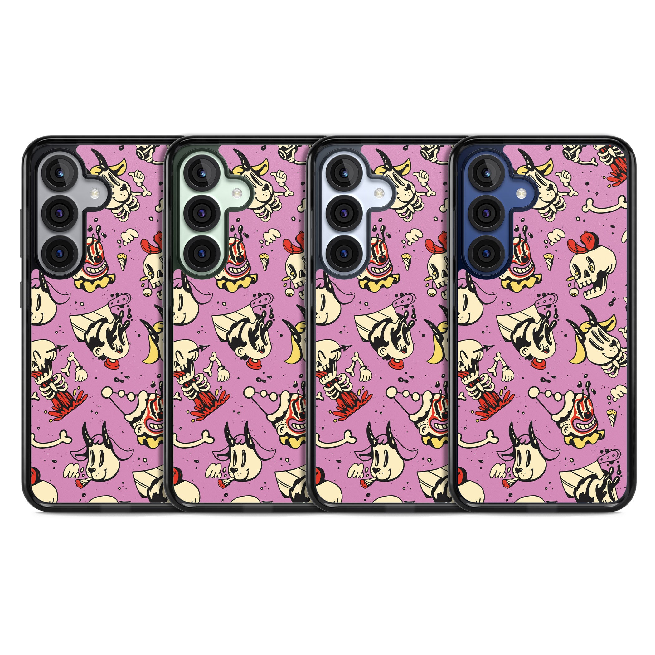 Purple Retro Halloween Pattern