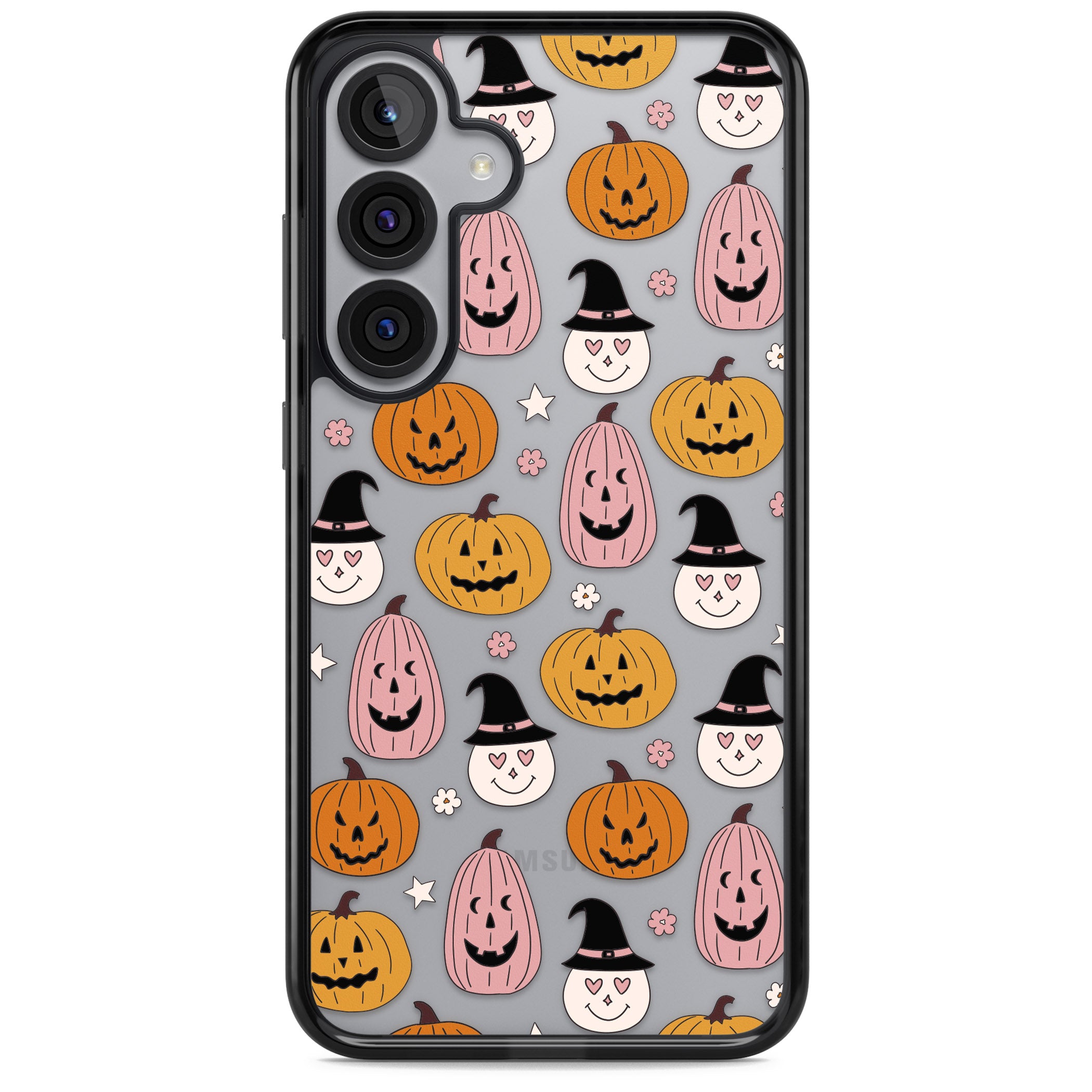 Witches And Pumpkins Pattern