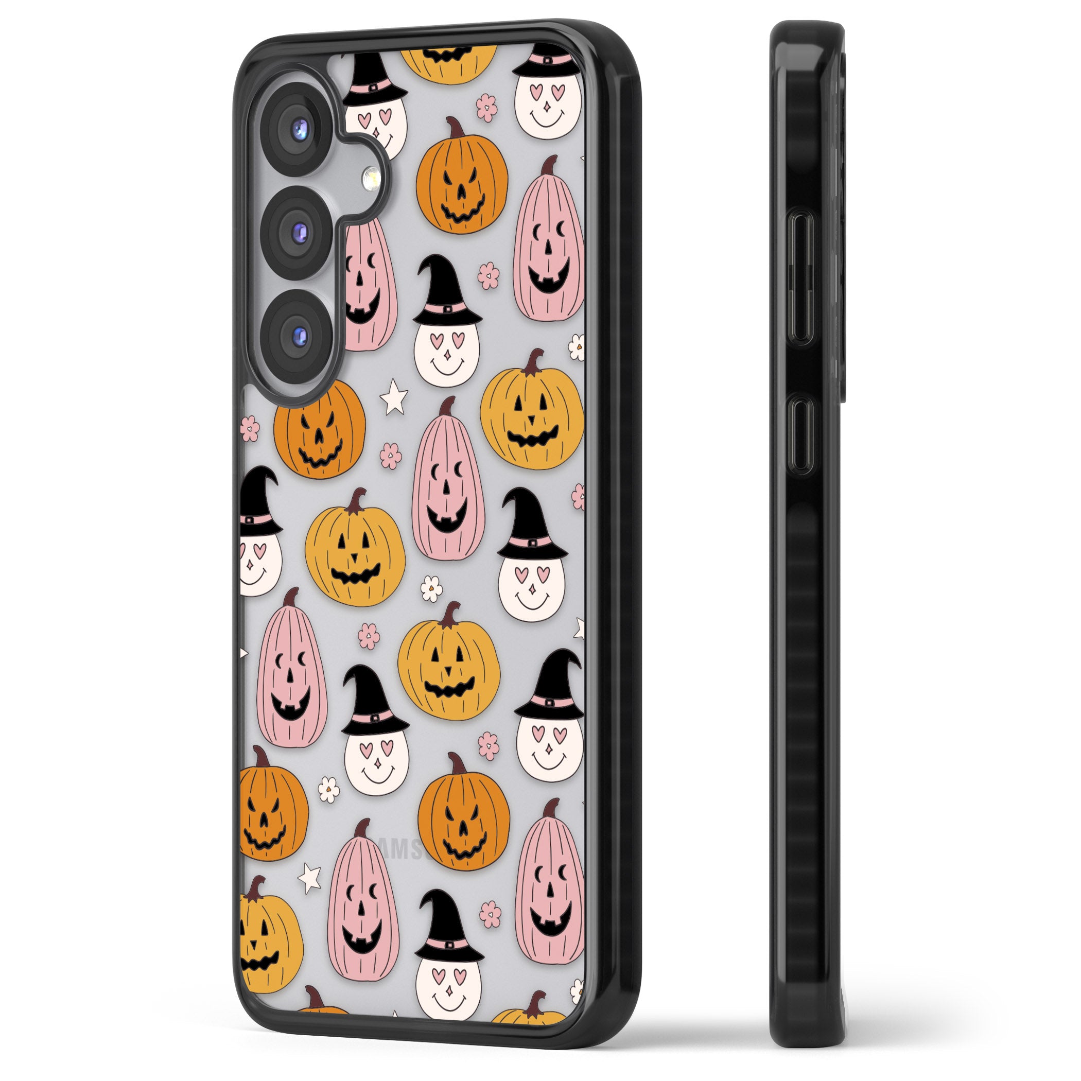 Witches And Pumpkins Pattern