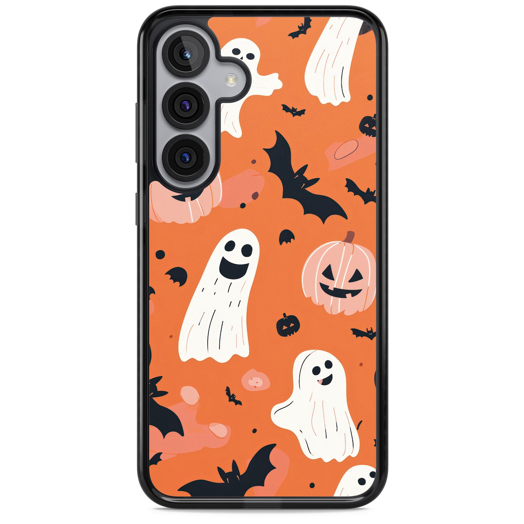 Orange Halloween Pattern