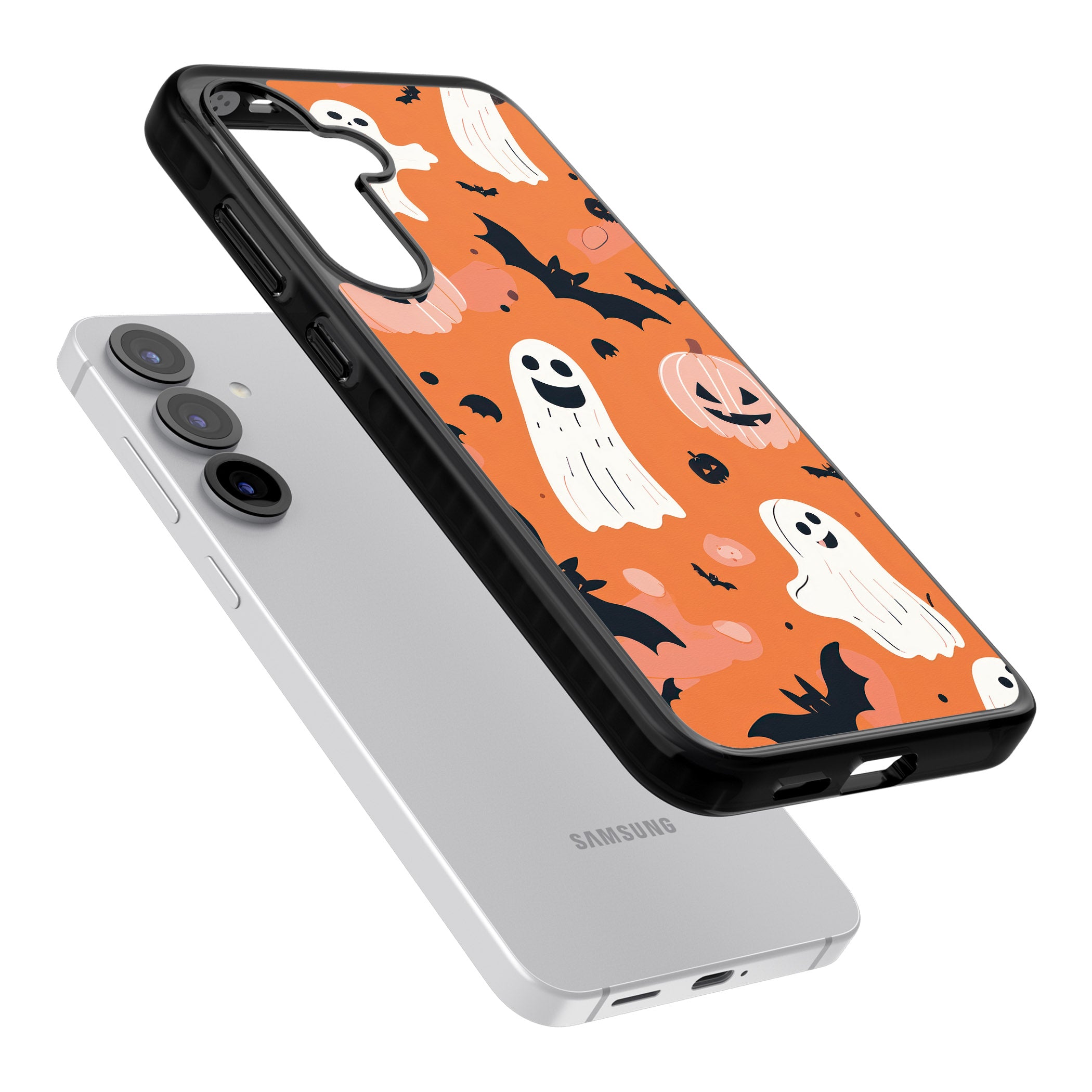 Orange Halloween Pattern