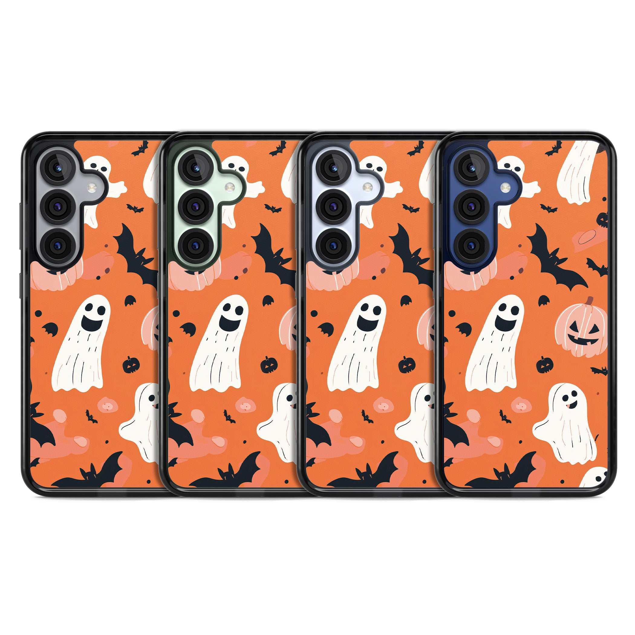 Orange Halloween Pattern