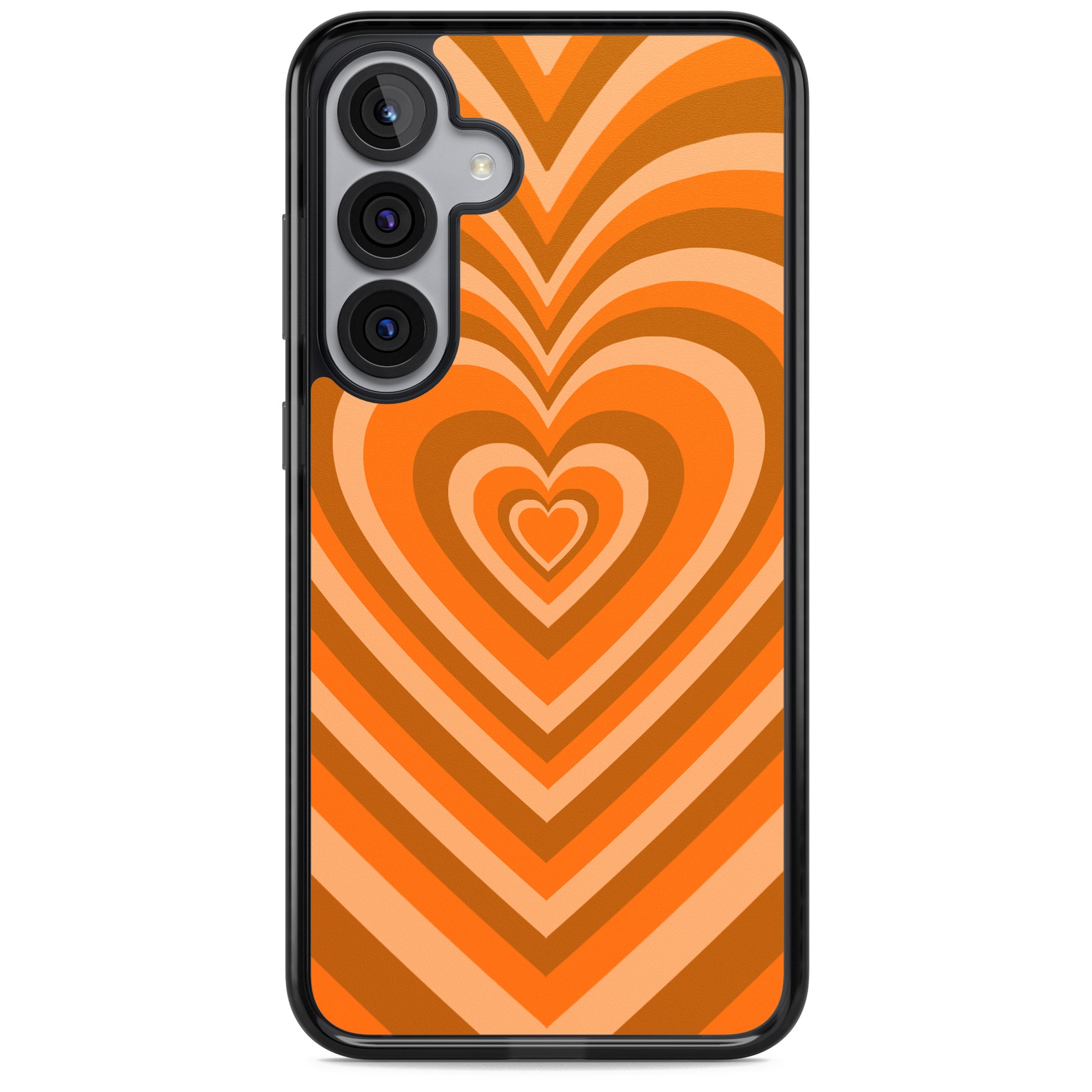 Orange Heart Illusion