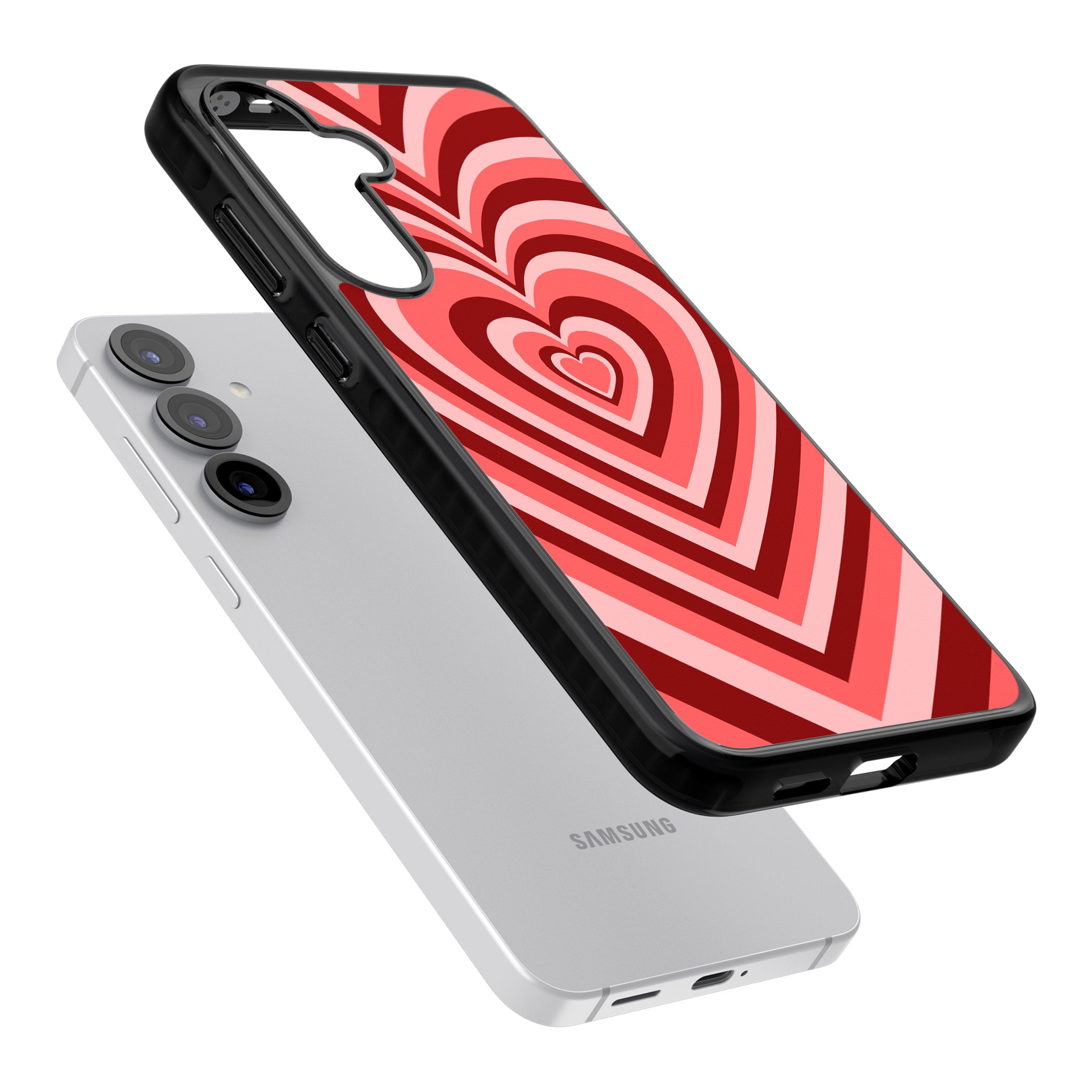 Red Heart Illusion