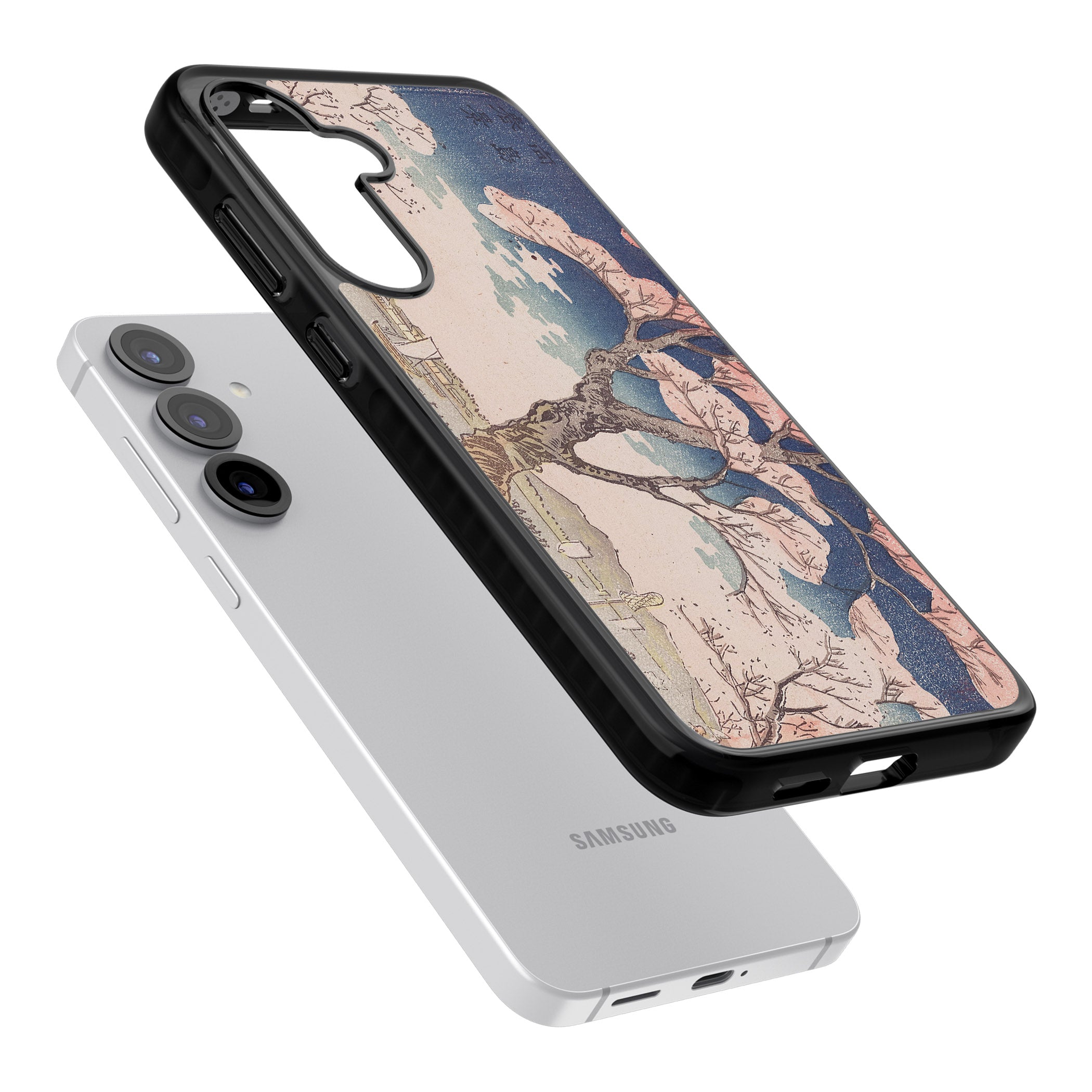 Vintage Japanese Illustrations Cherry Tree