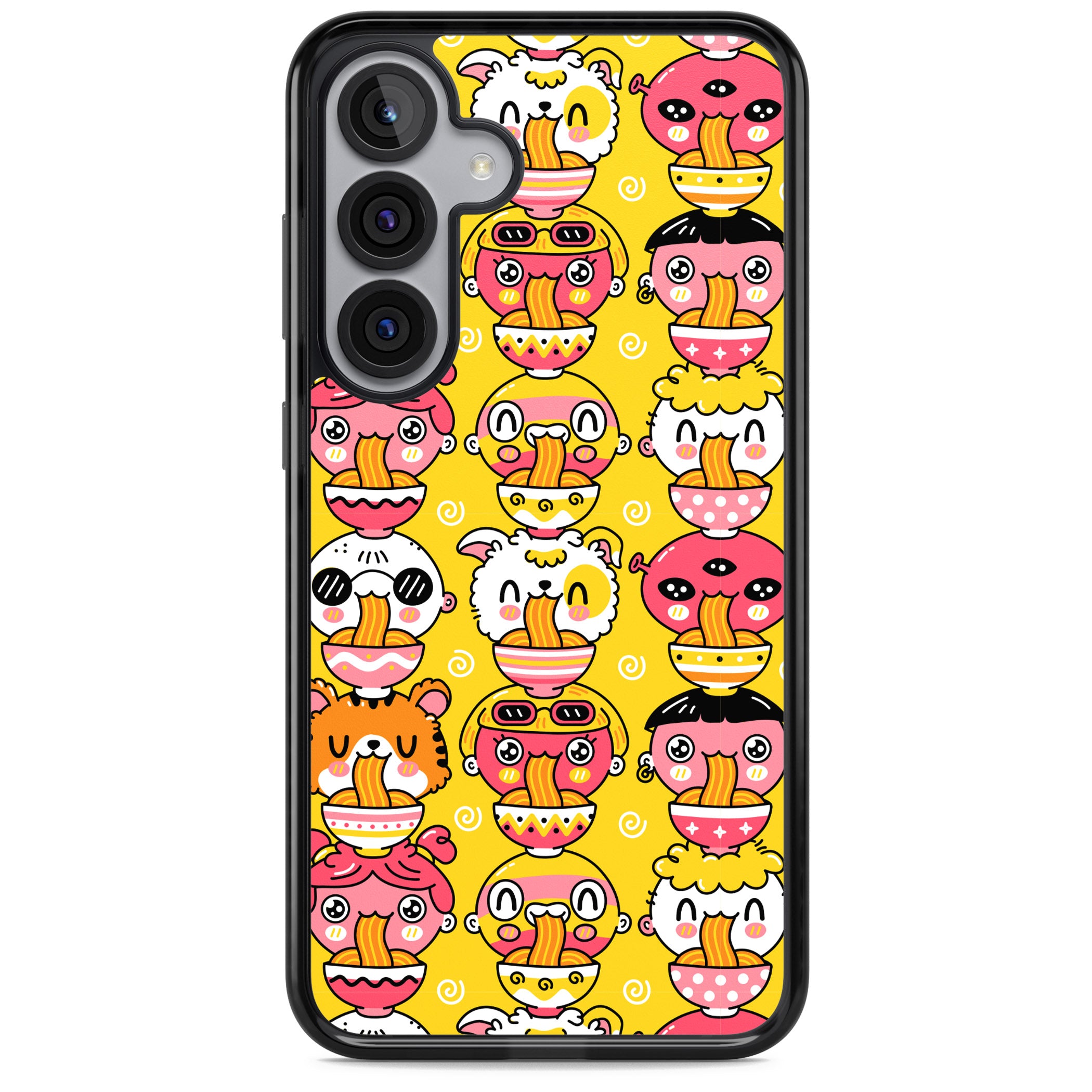 Ramen Noodle Kawaii Pattern