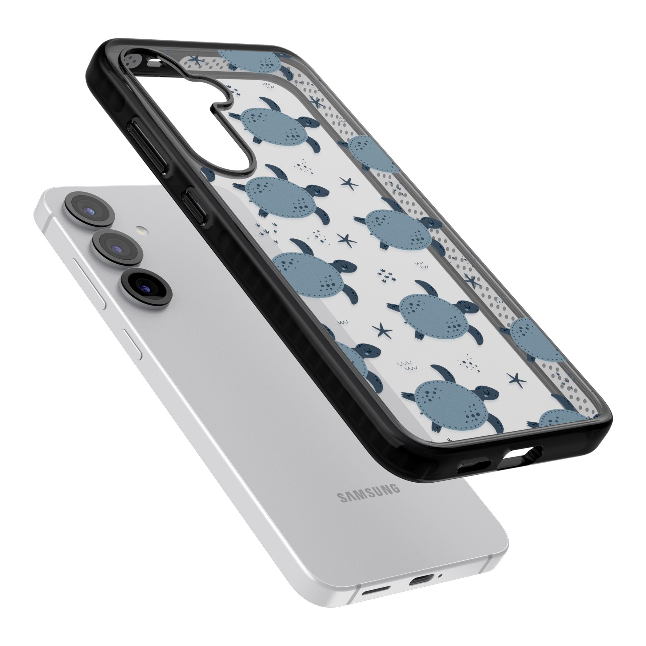 Under The Sea Patterns Sea Turtles (Clear)