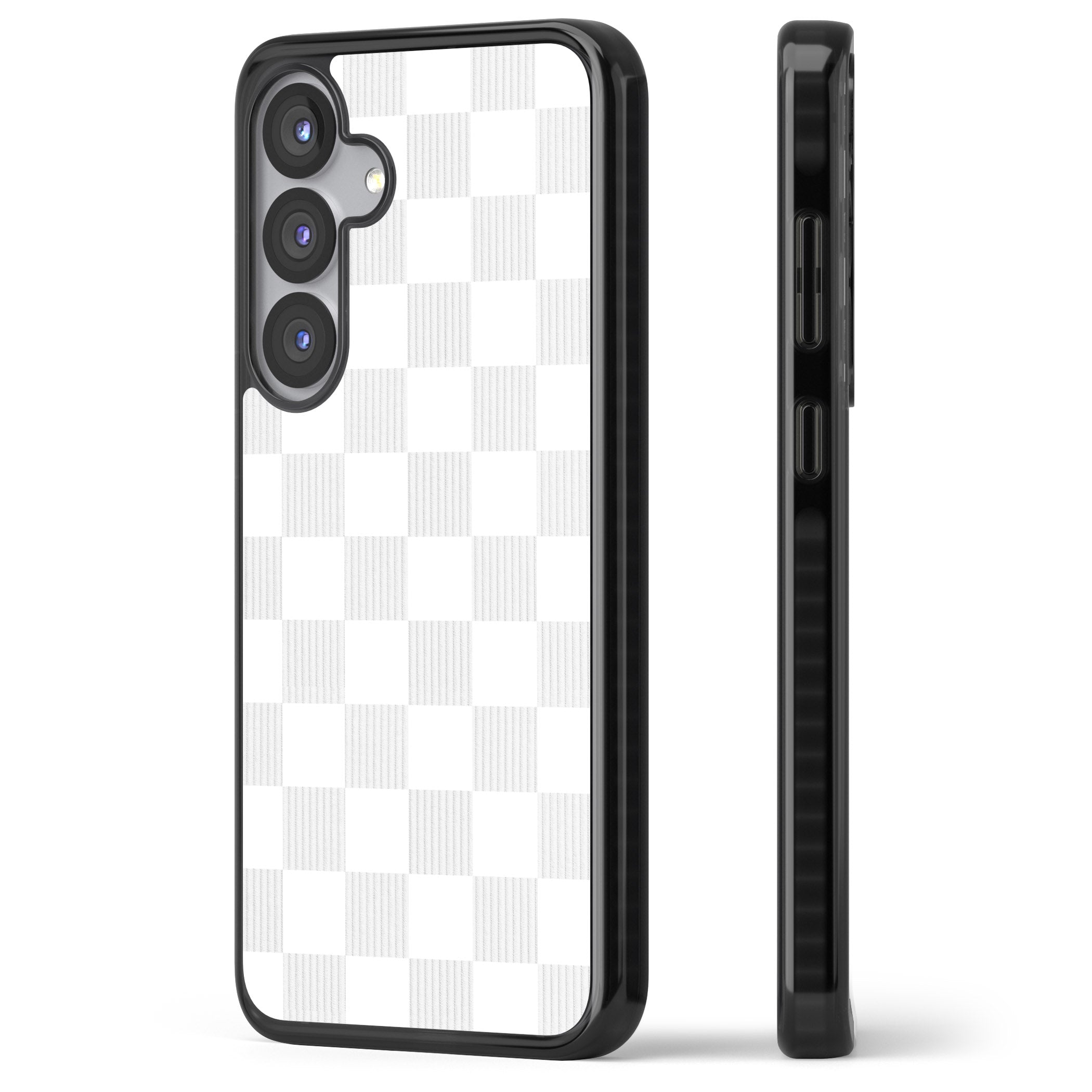 White Checkered