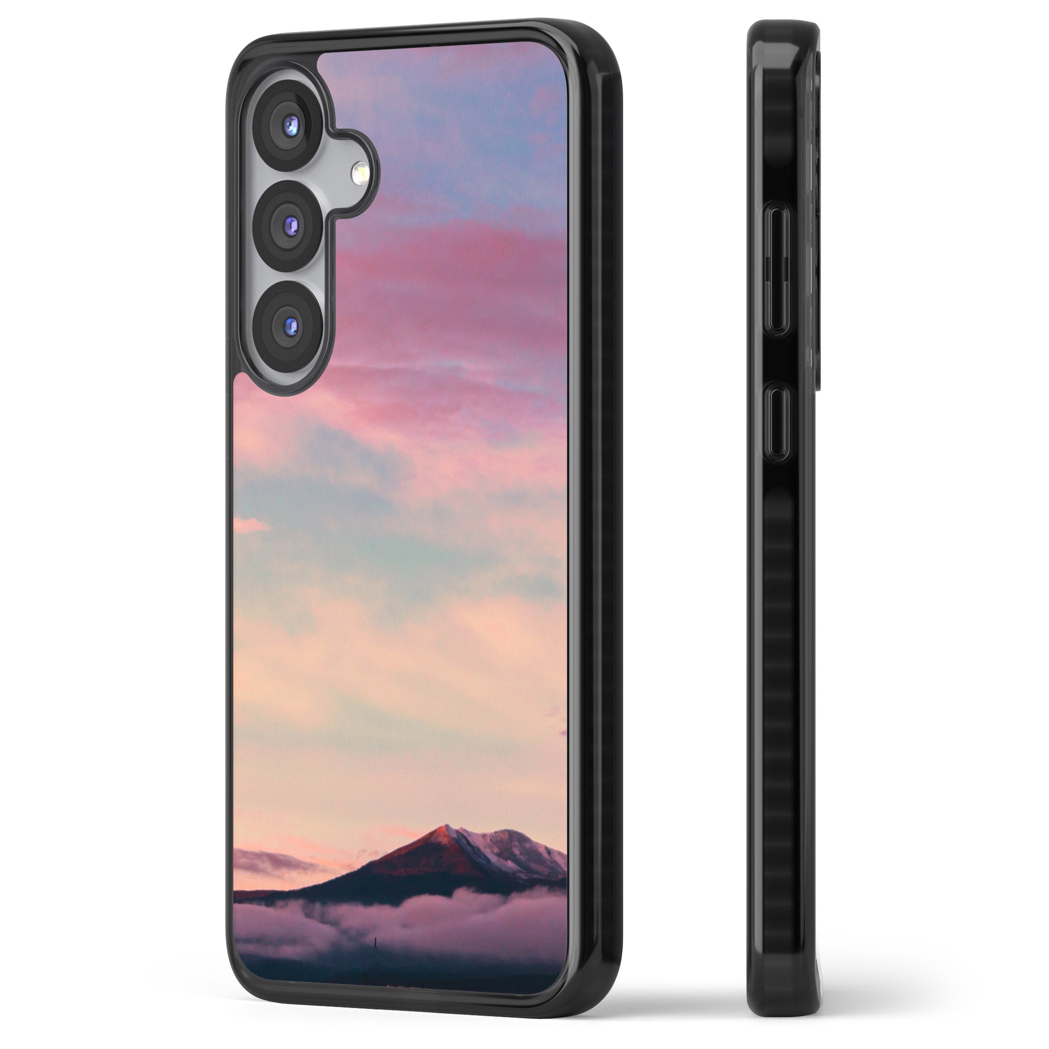 Pastel Mountain Sunset