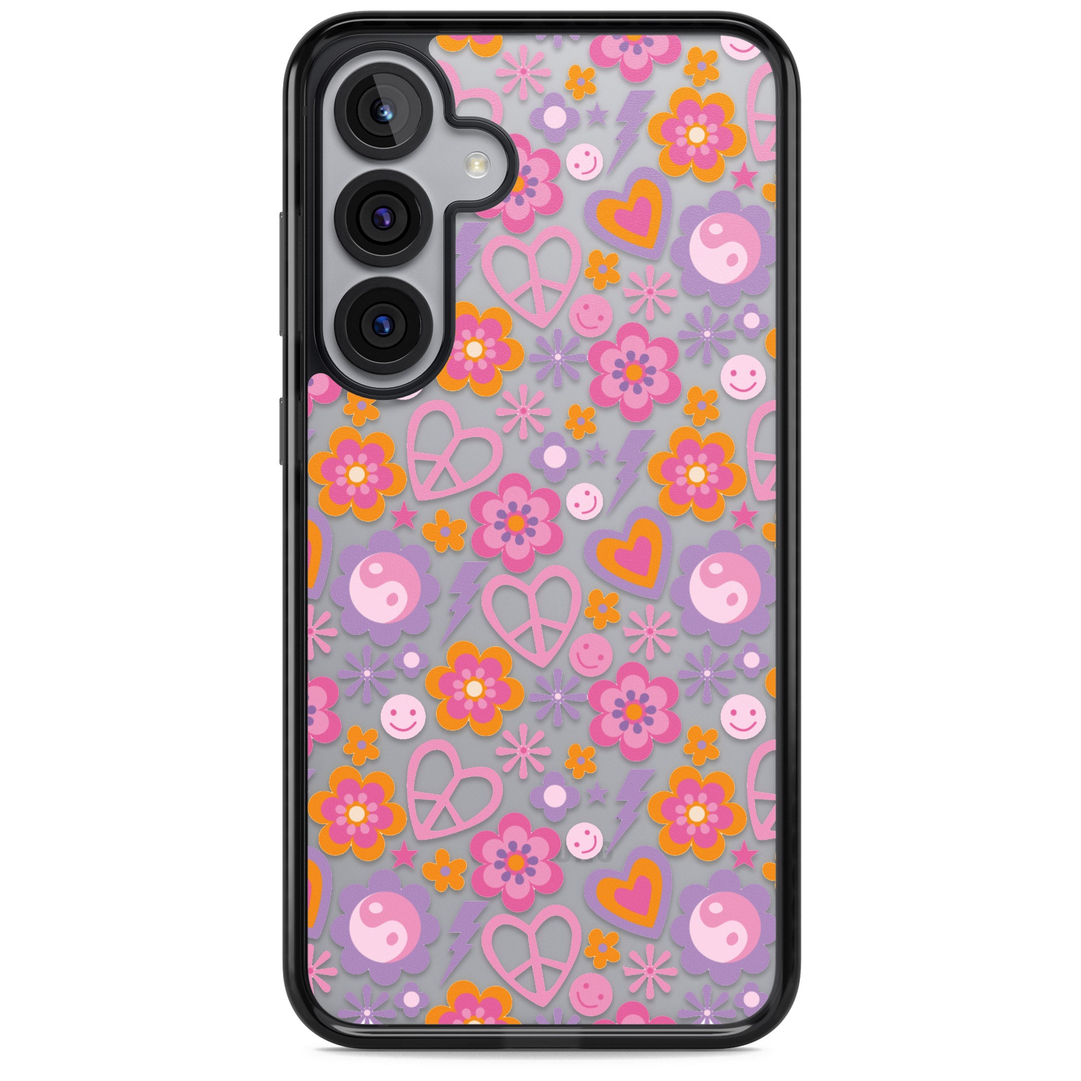 Peace, Love And Flowers Pattern