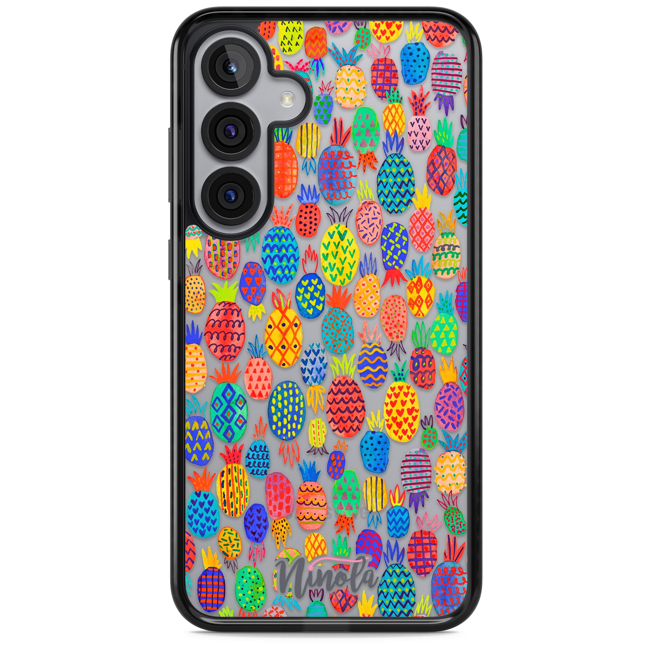 Vibrant Pineapple Pattern