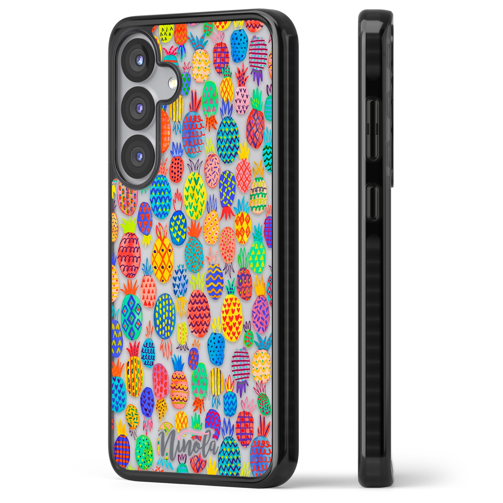 Vibrant Pineapple Pattern