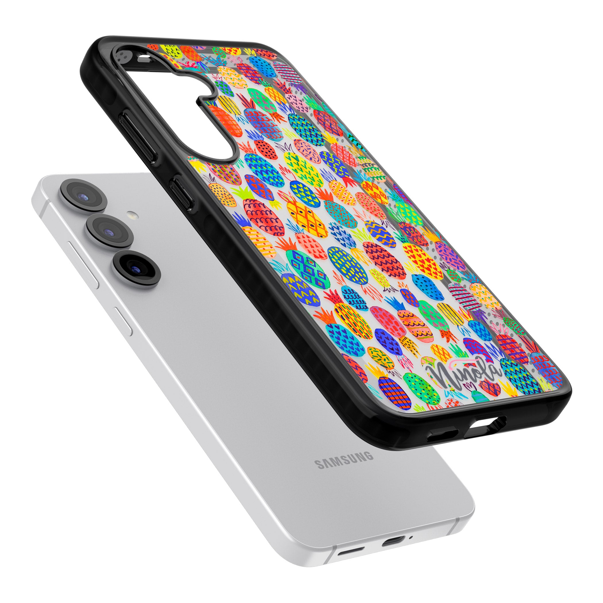 Vibrant Pineapple Pattern