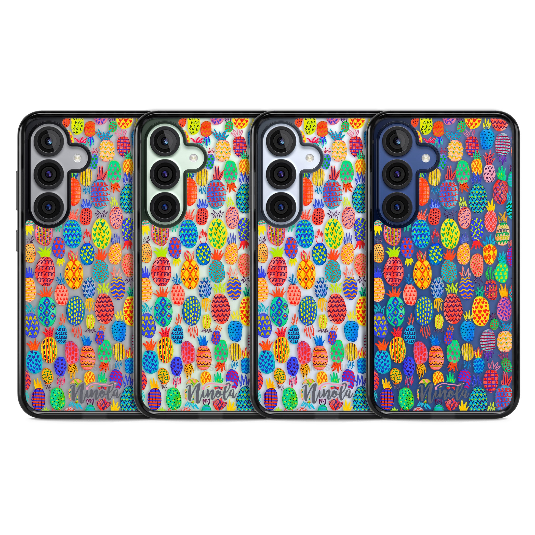 Vibrant Pineapple Pattern