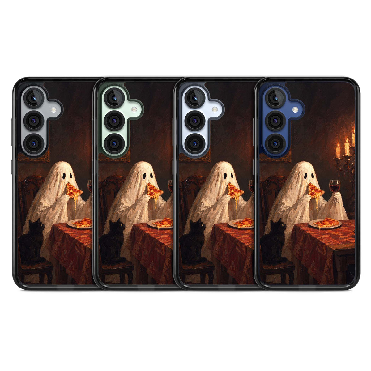 Lonely Night In art iPhone case | Black Impact case for Samsung Galaxy S25, Samsung Galaxy S25 Plus