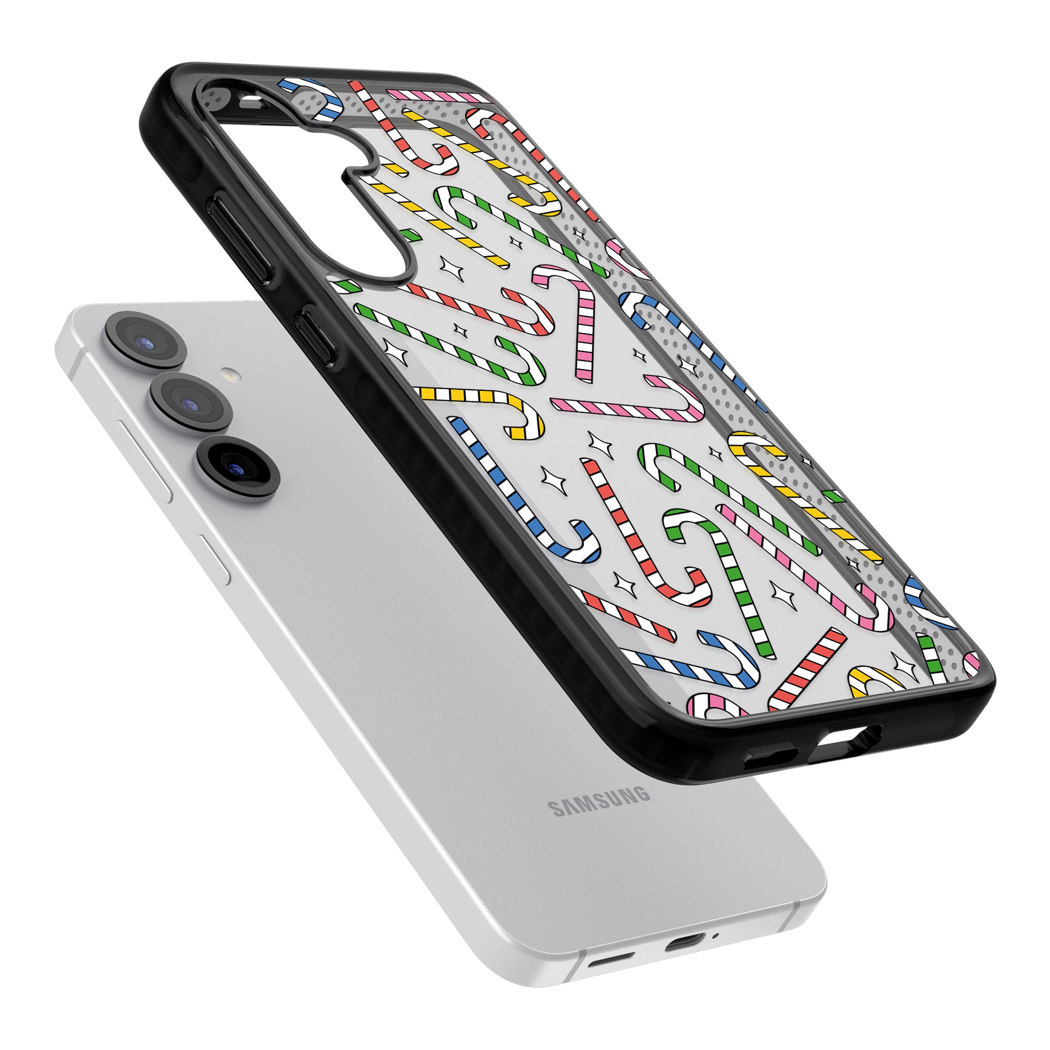 Colourful Stars & Candy Canes