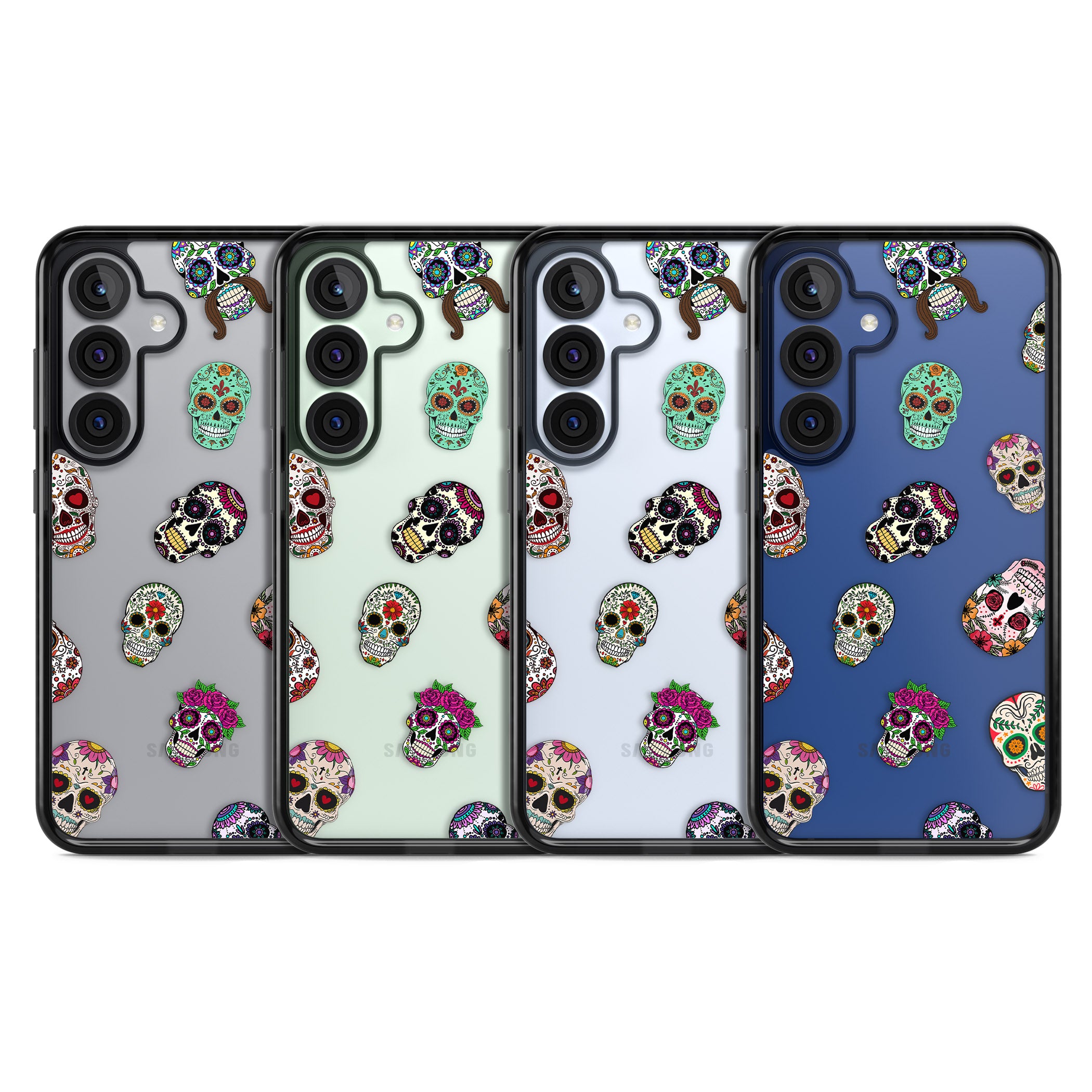 Mixed Sugar Skull Pattern