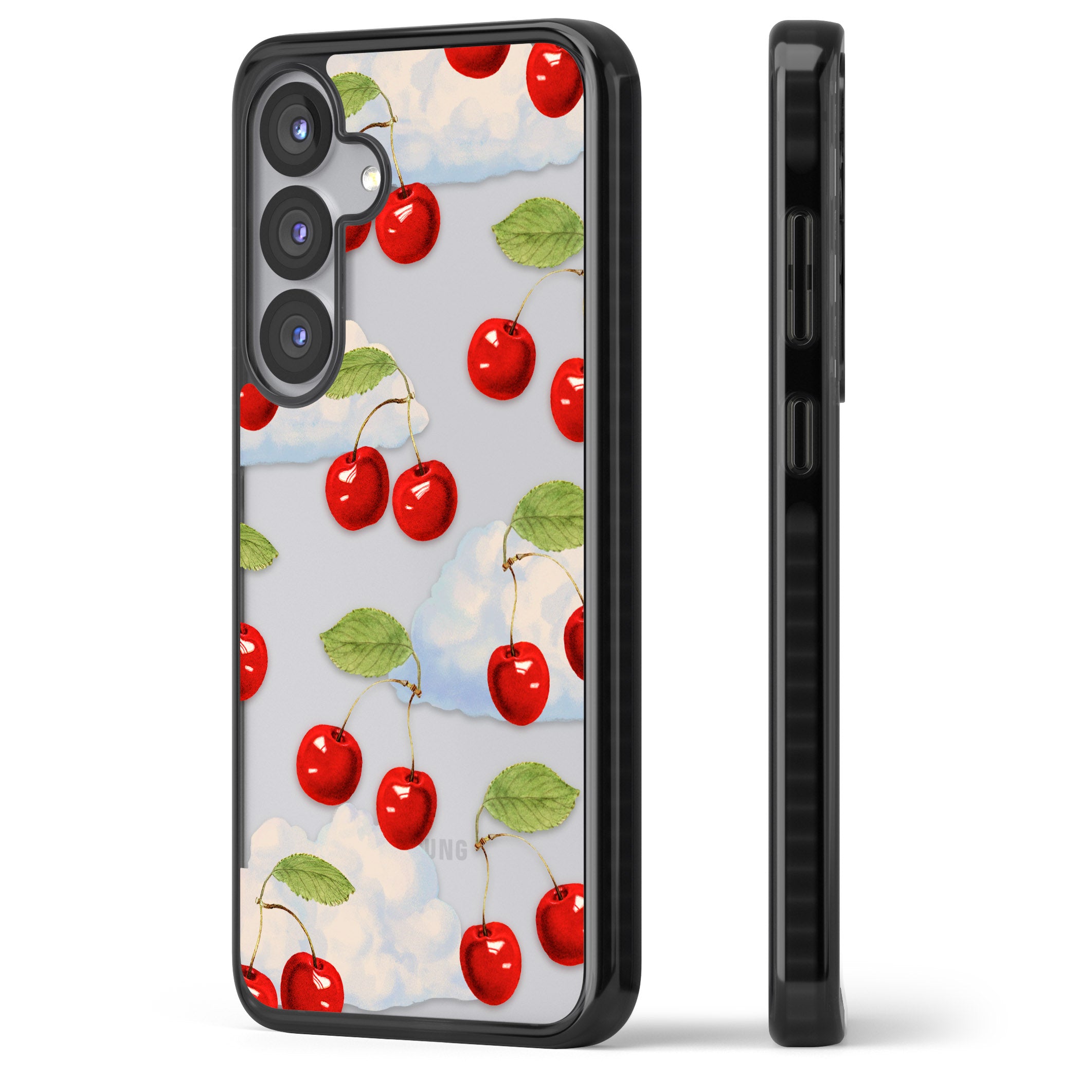 Vintage Cherries & Clouds