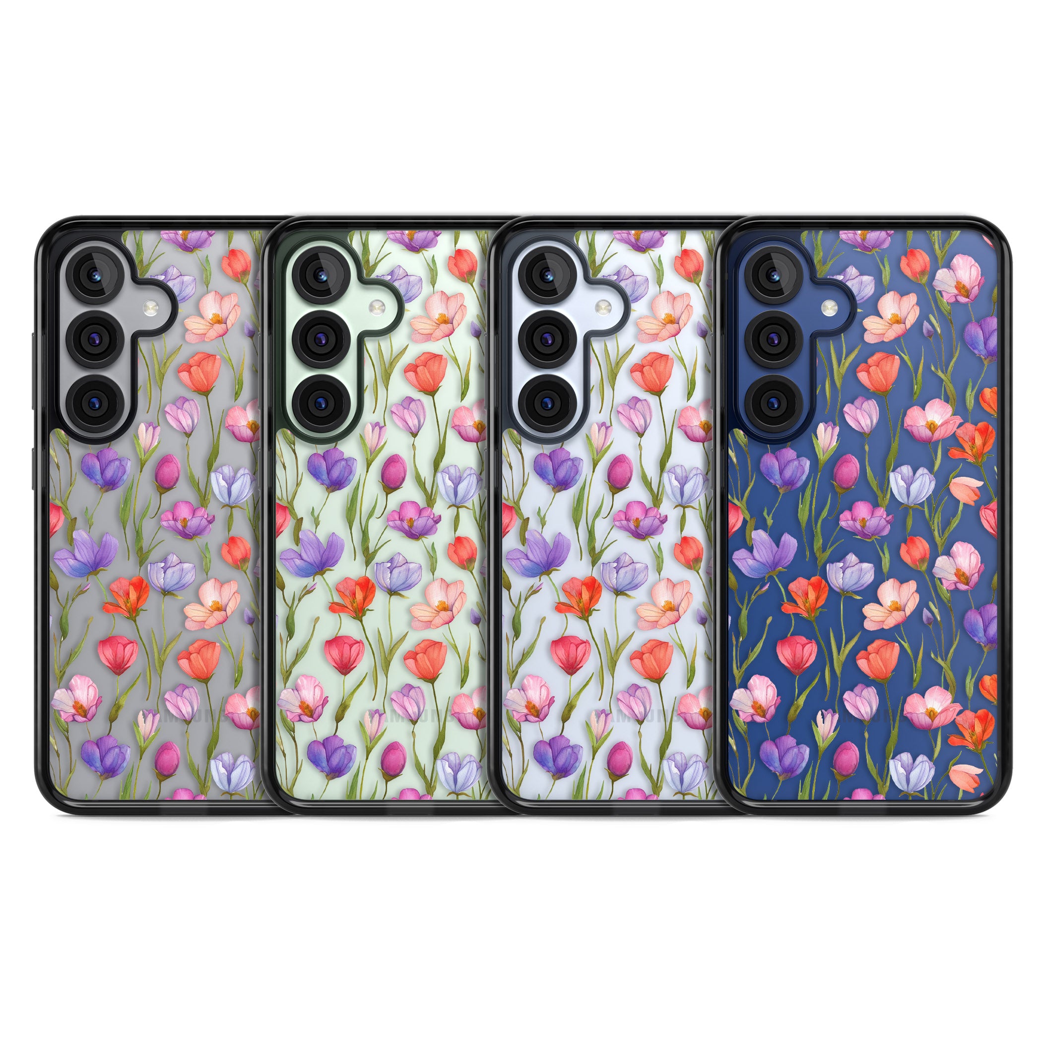 Red, Pink & Purple Flowers