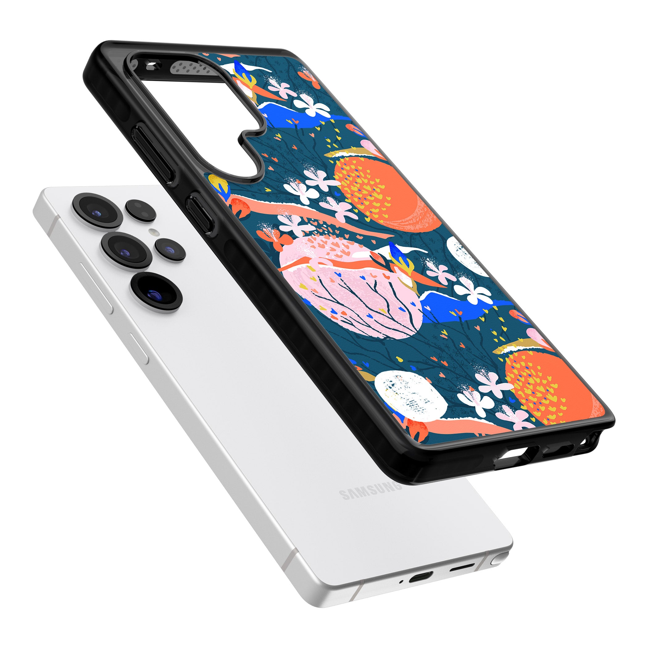 Vibrant Coral Pattern