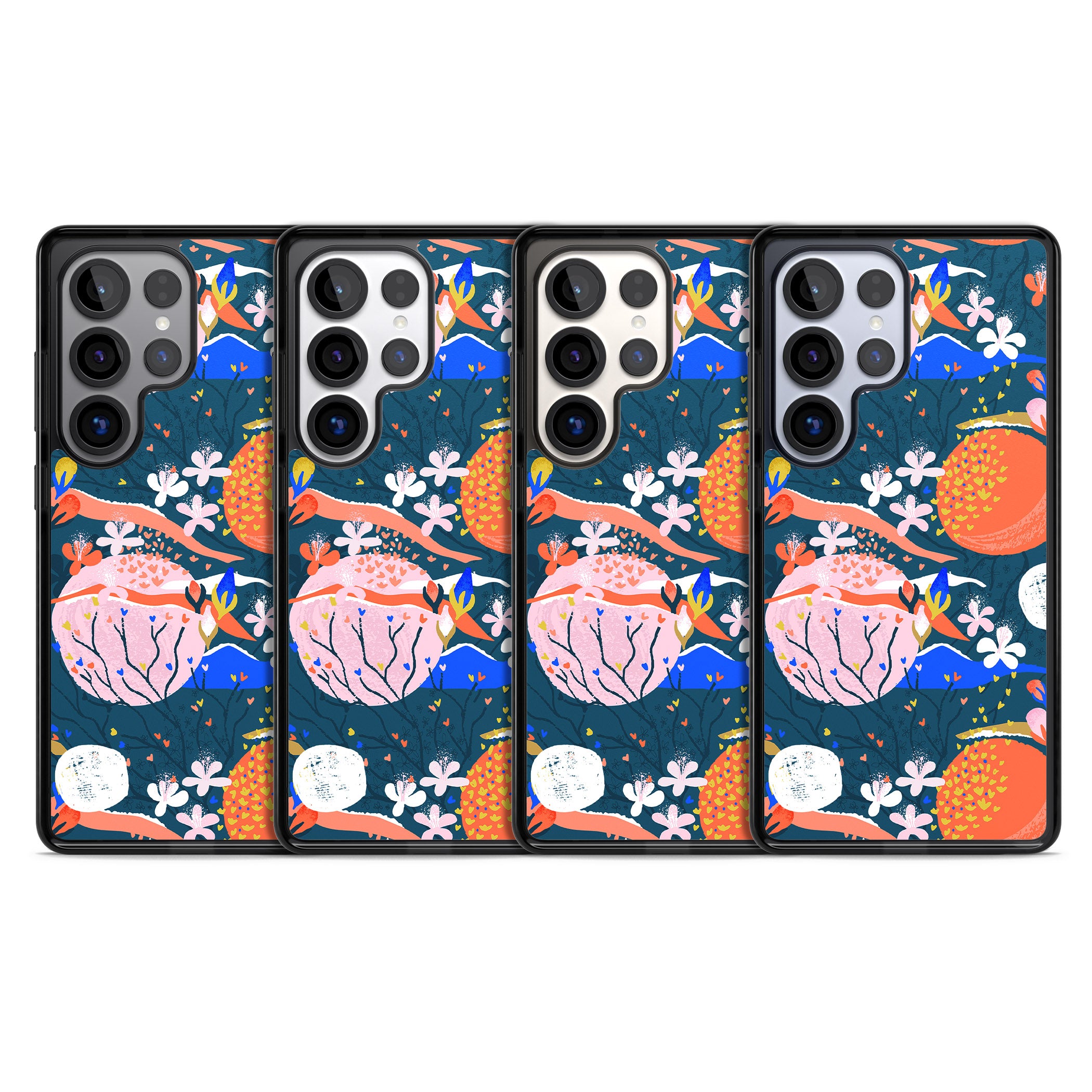 Vibrant Coral Pattern