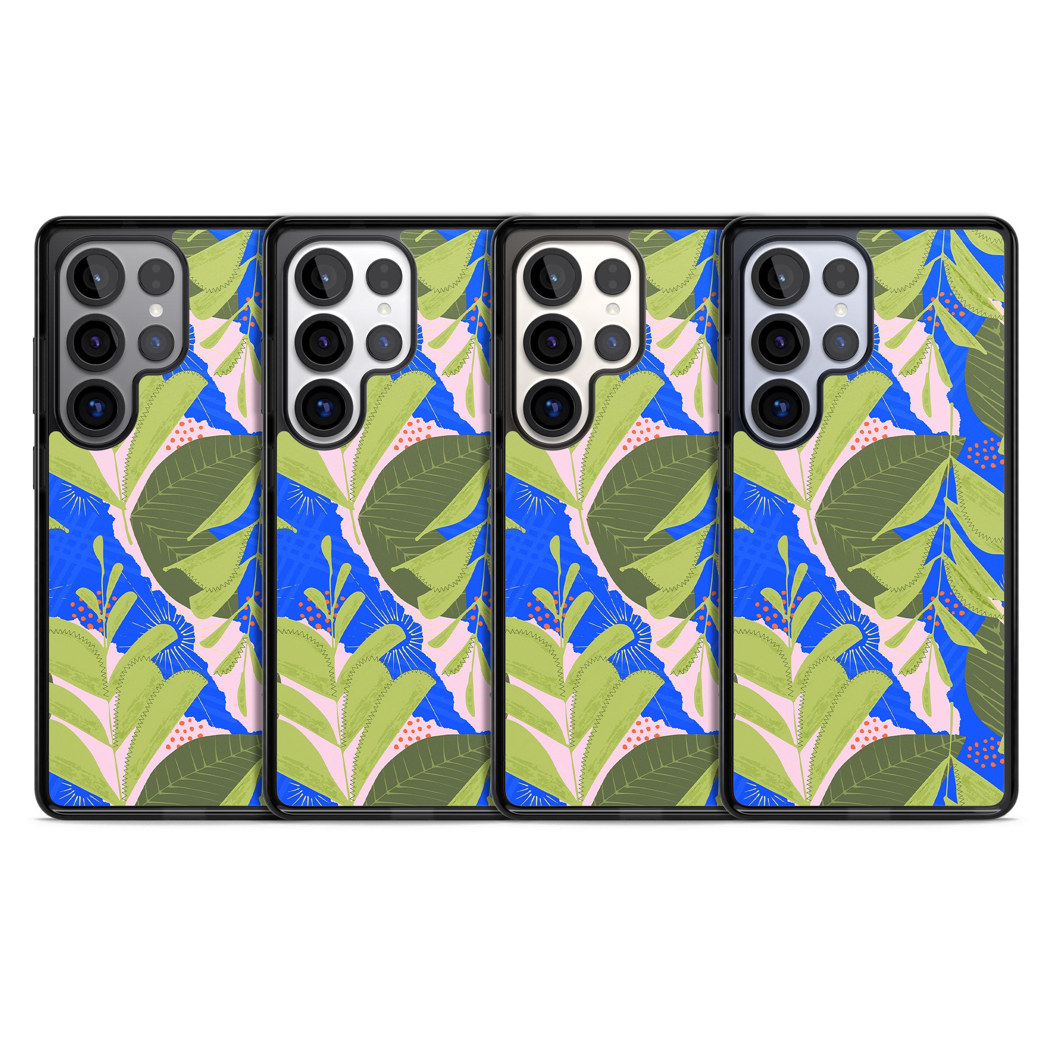 Fern Leaves Abstract Pattern