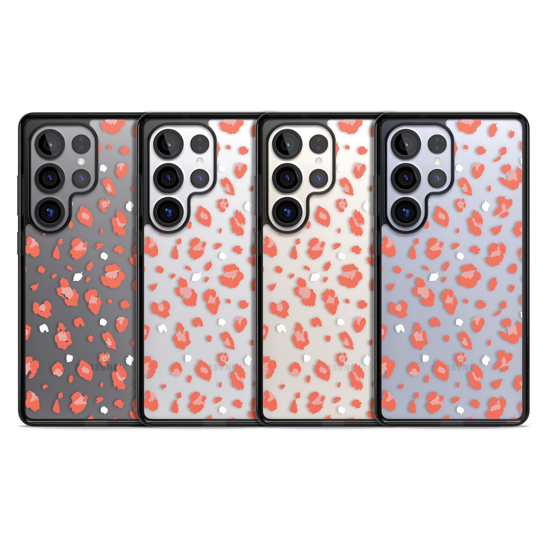 Two Colour Jaguar Transparent Animal Print