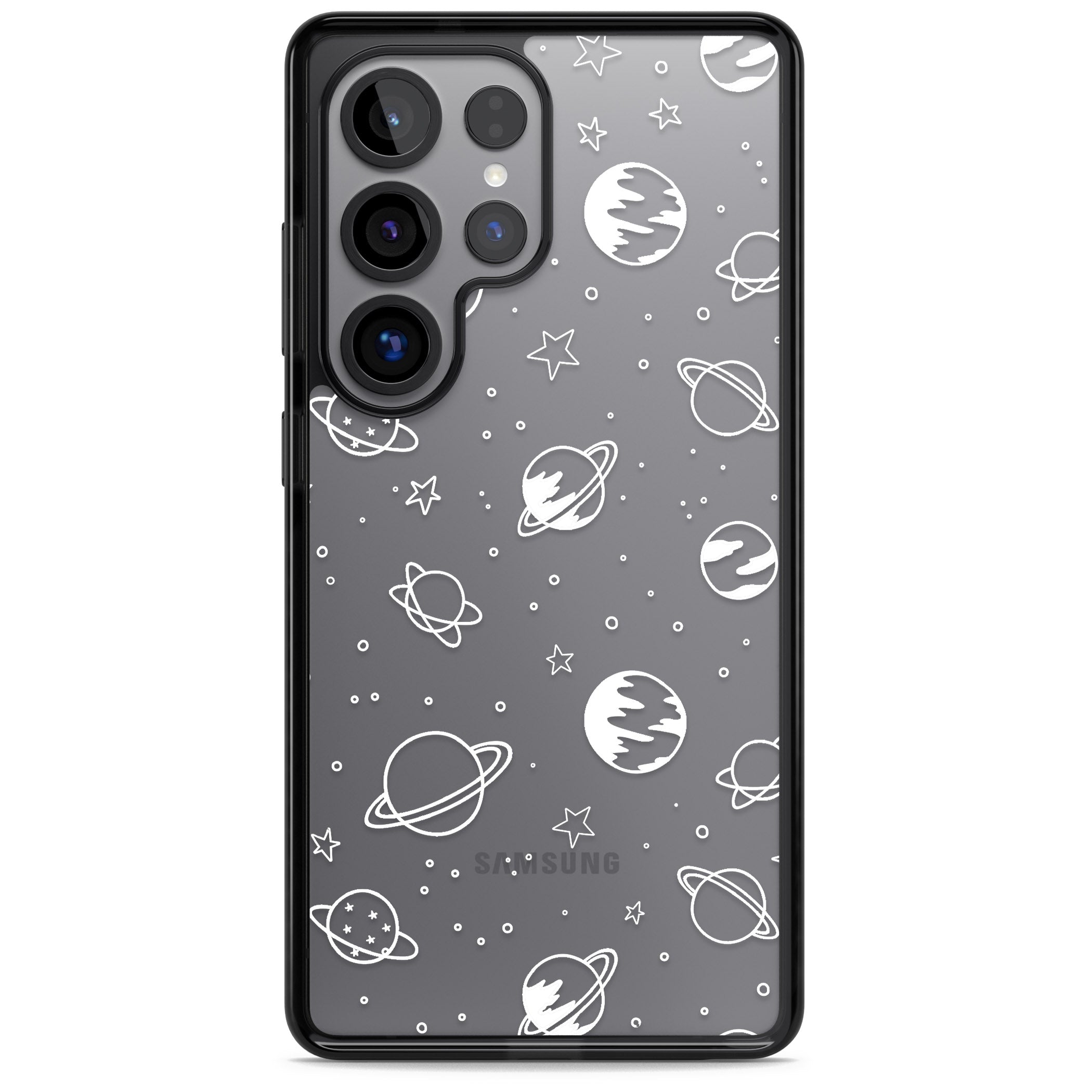 Cosmic Sketch White Clear