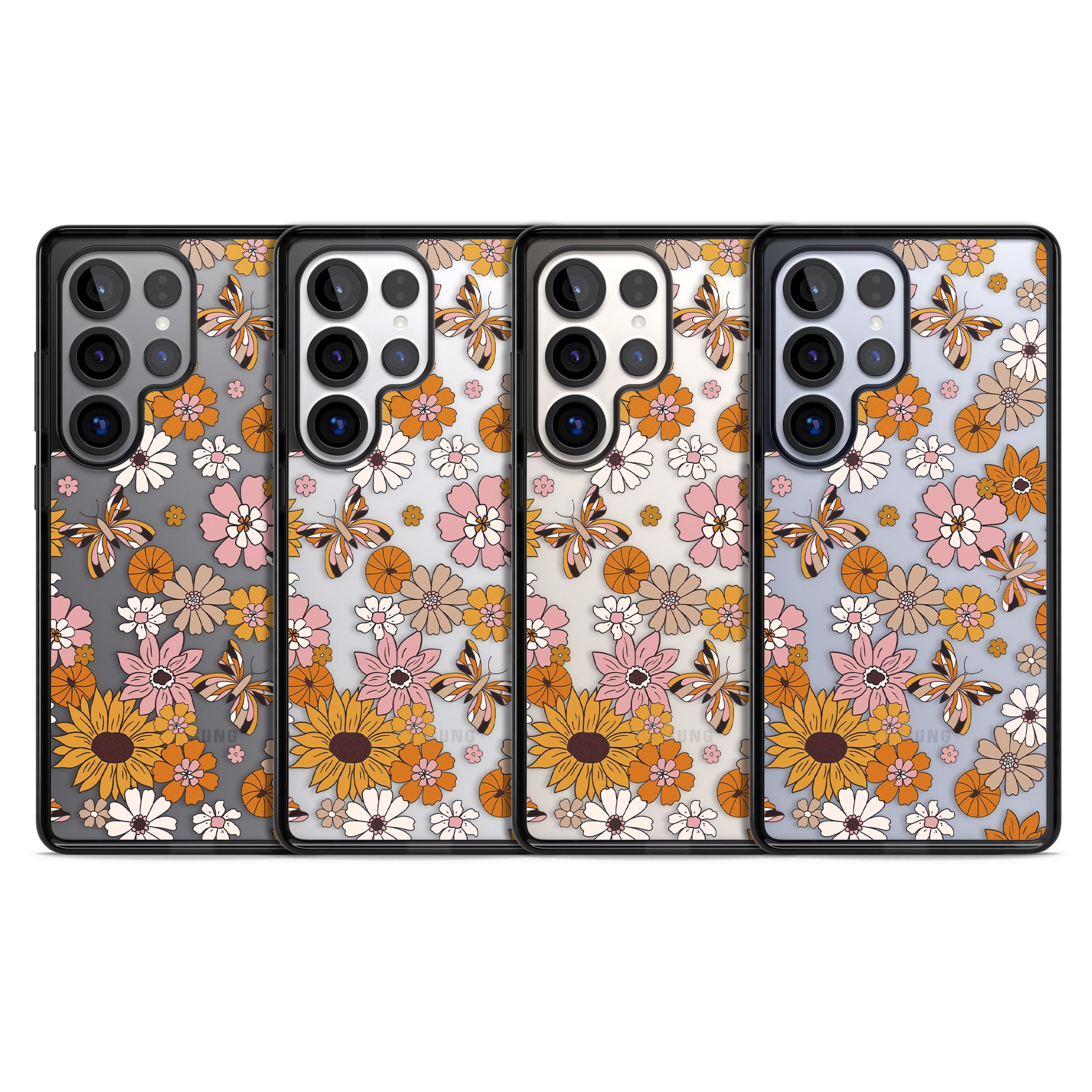 Butterfly Bloom Autumn Floral