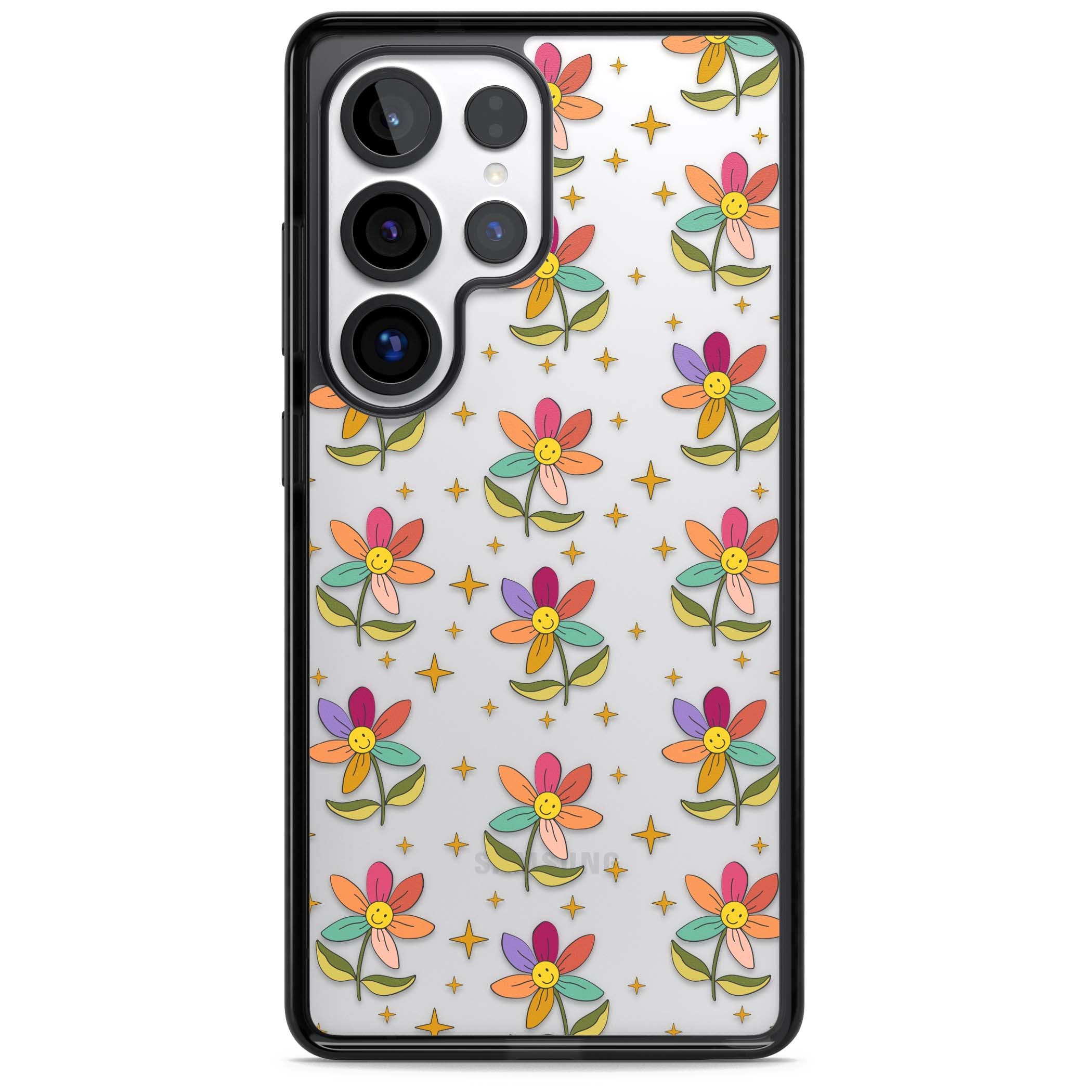 Boho Celestial Happy Flower