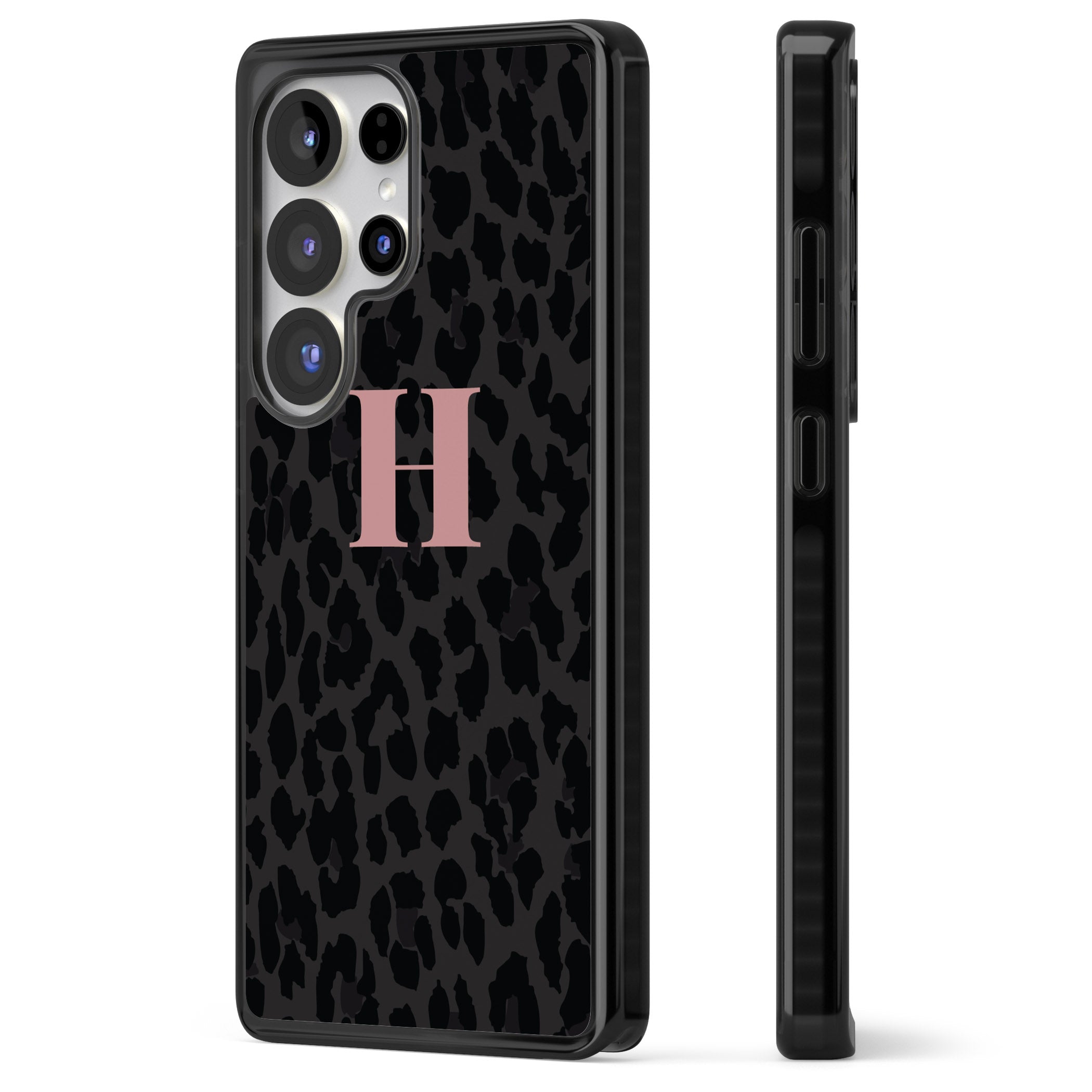 Personalised Pink Leopard Monogram