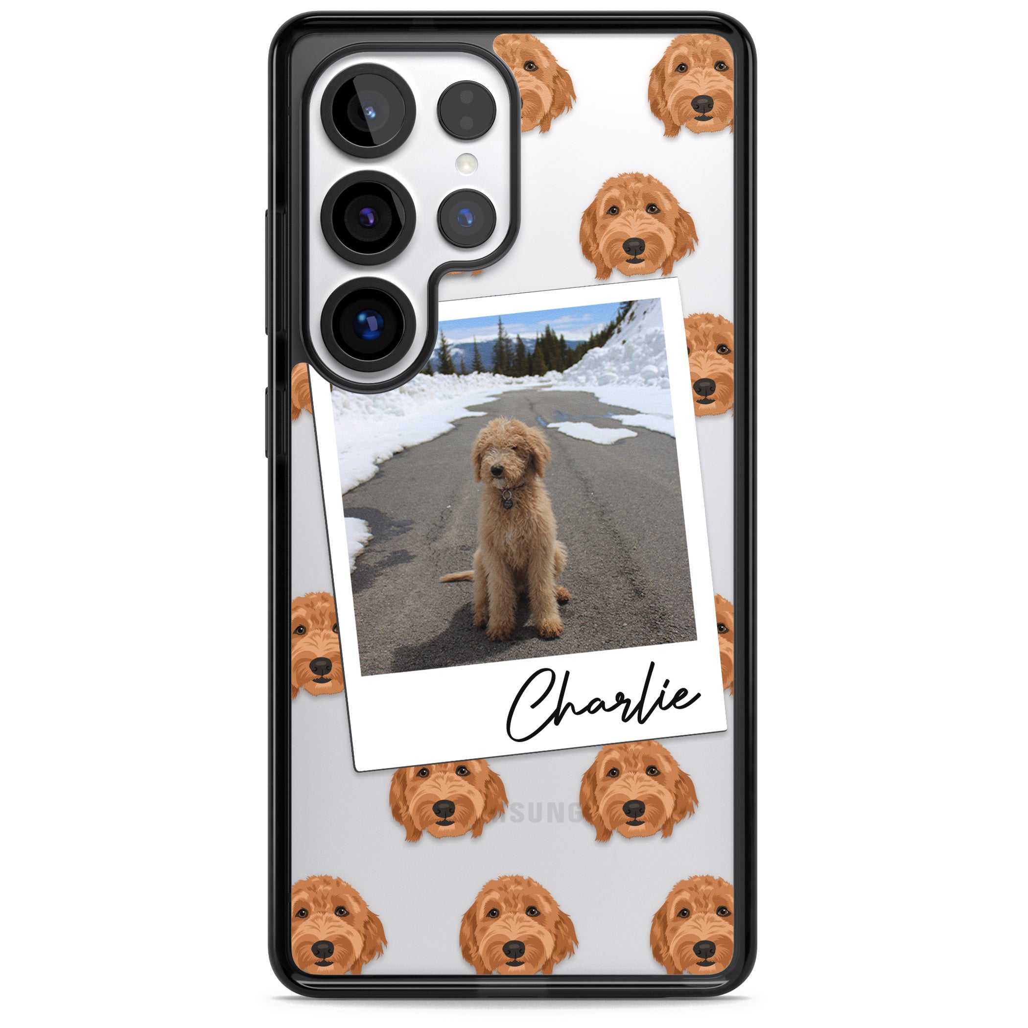 Personalised Golden Doodle Dog Photo