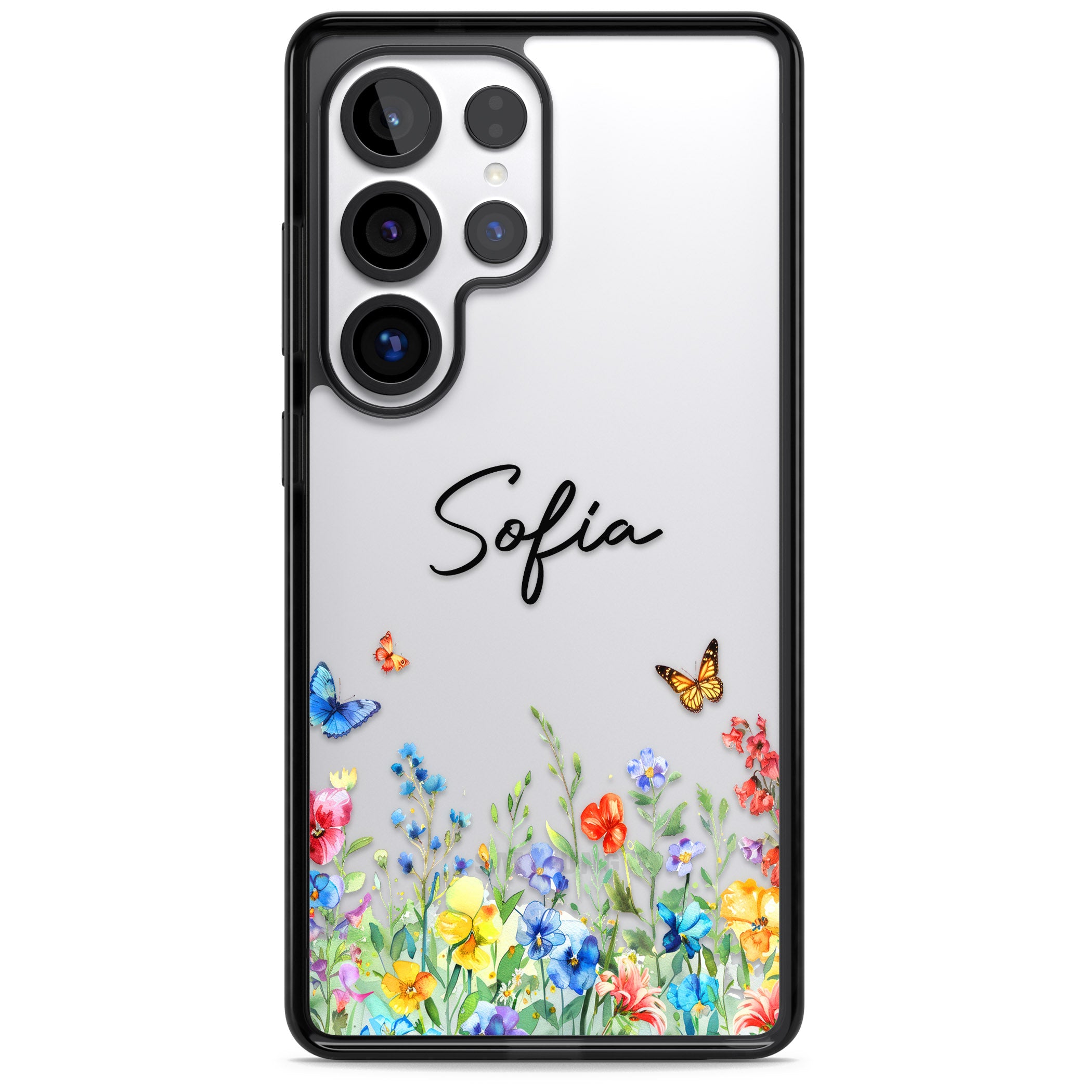 Personalised Buterflies Wildflowers