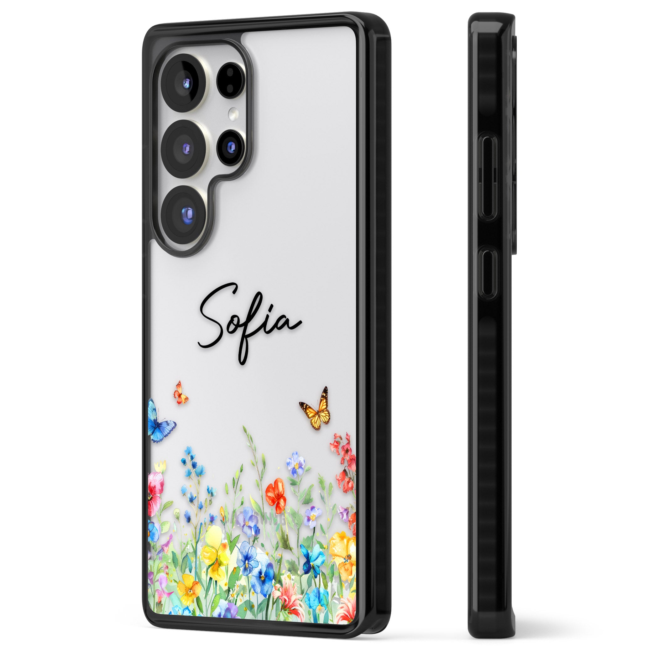 Personalised Buterflies Wildflowers