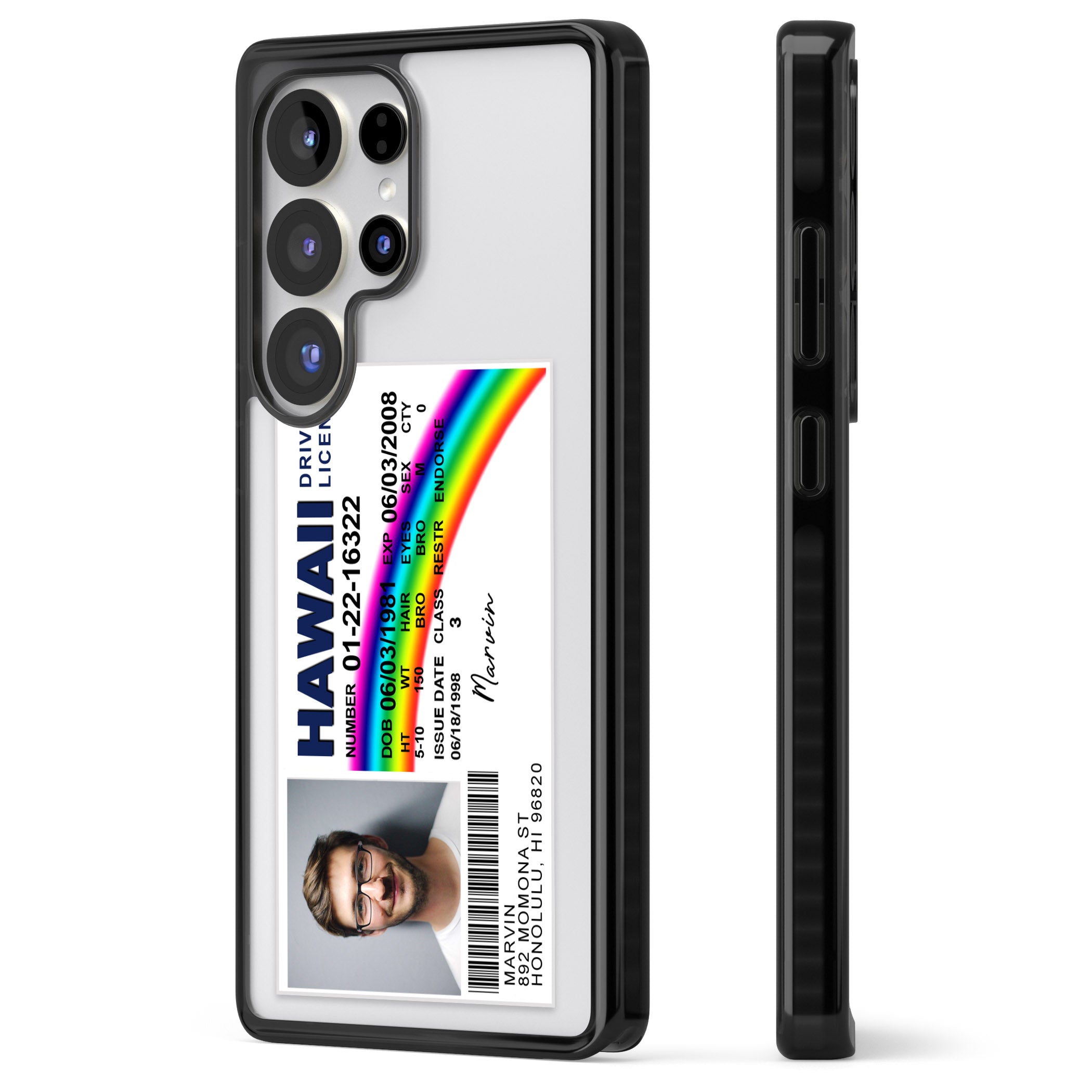 Personalised Hawaii Driving License