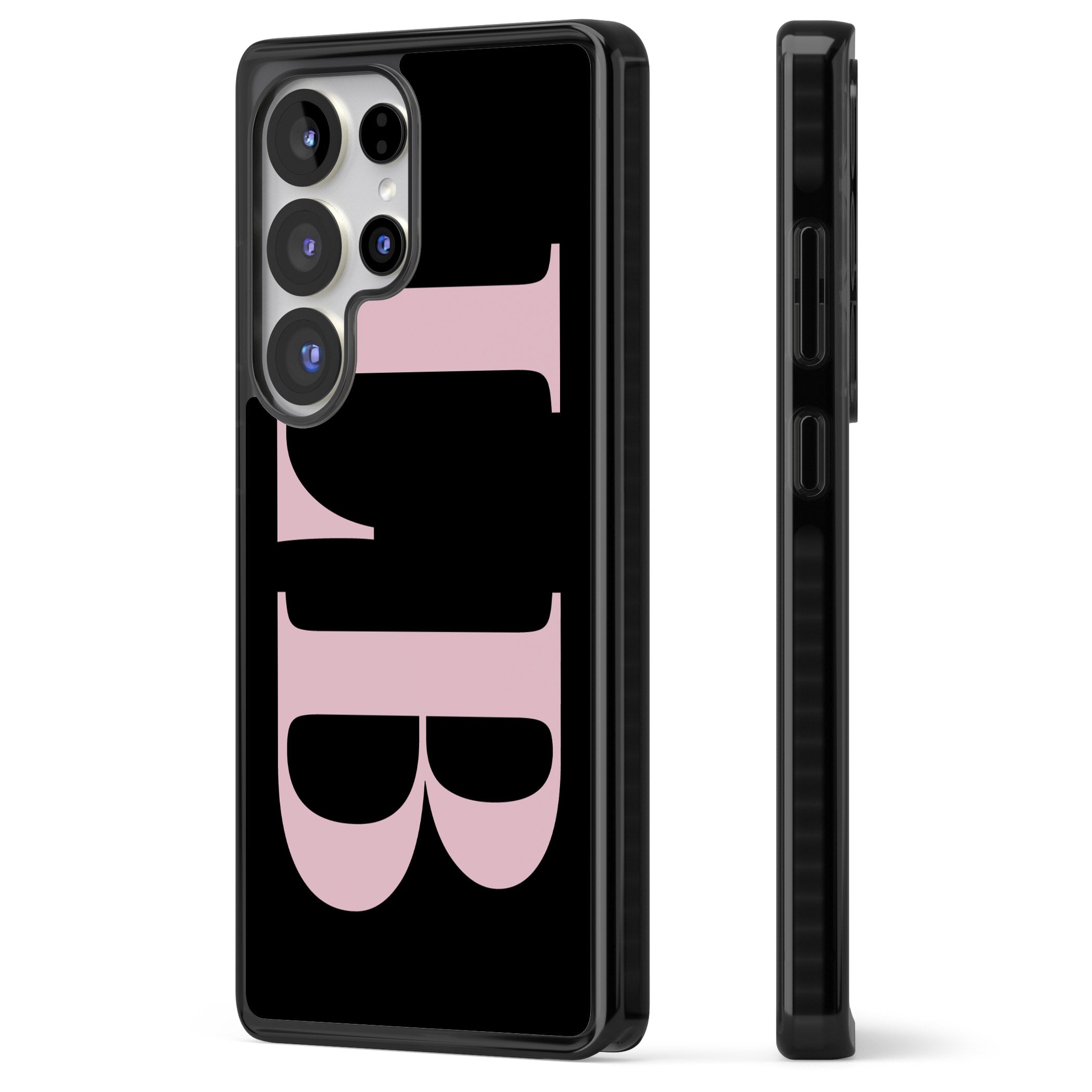 Personalised Pink & Black Green Letters