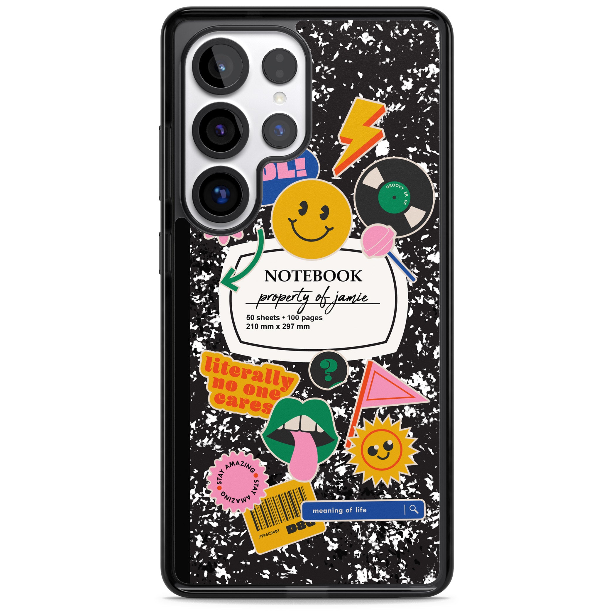 Personalised Quirky Notebook