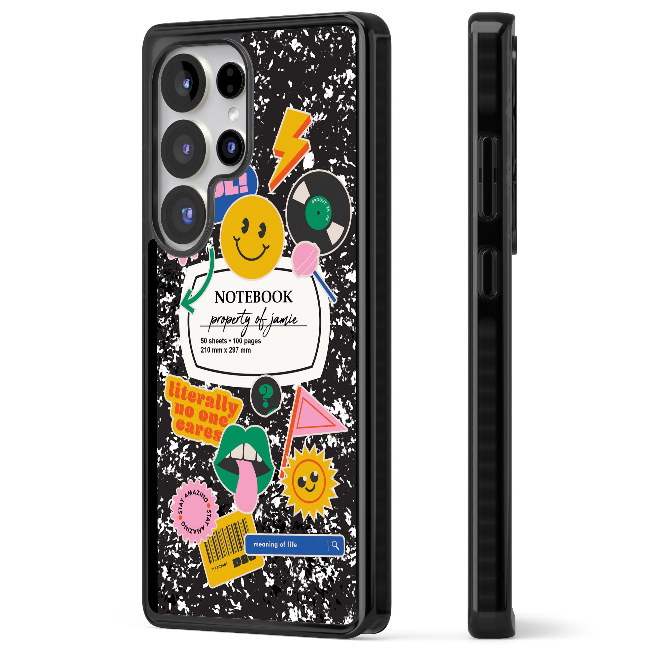 Personalised Quirky Notebook