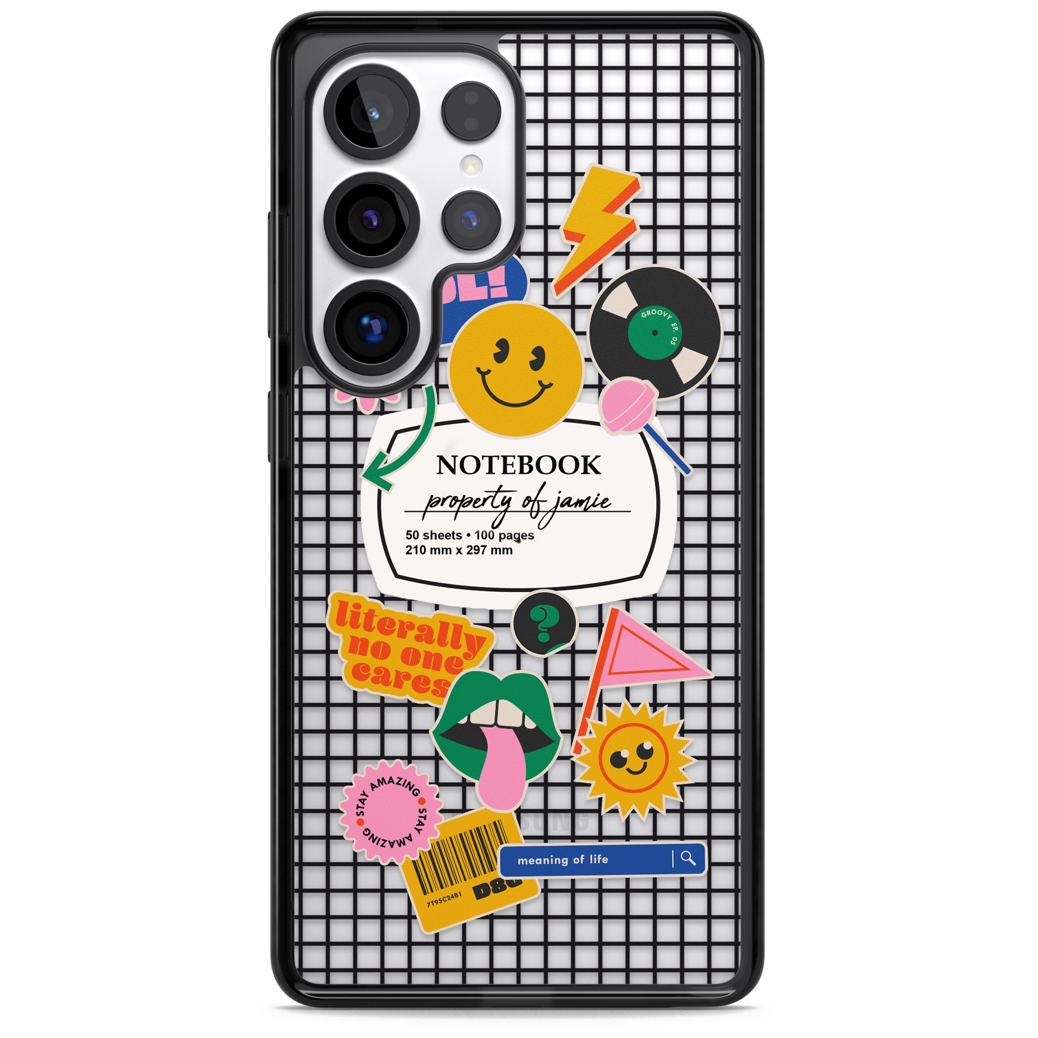 Personalised Sticker Mix Grid