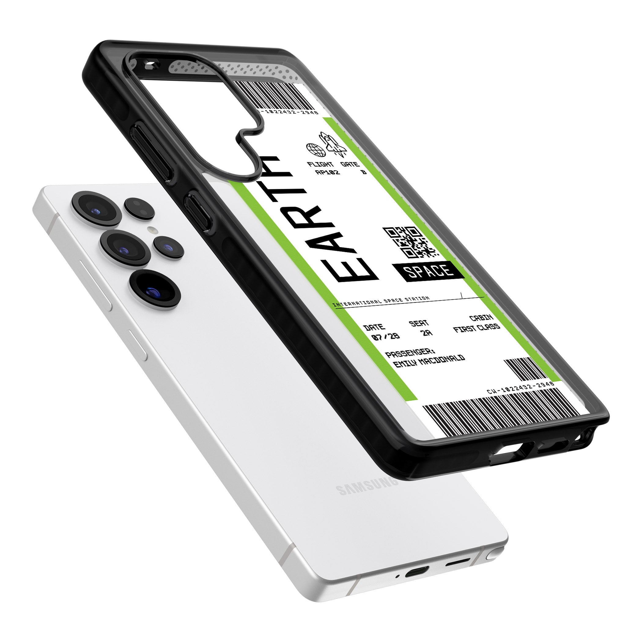 Personalised Earth Travel Ticket