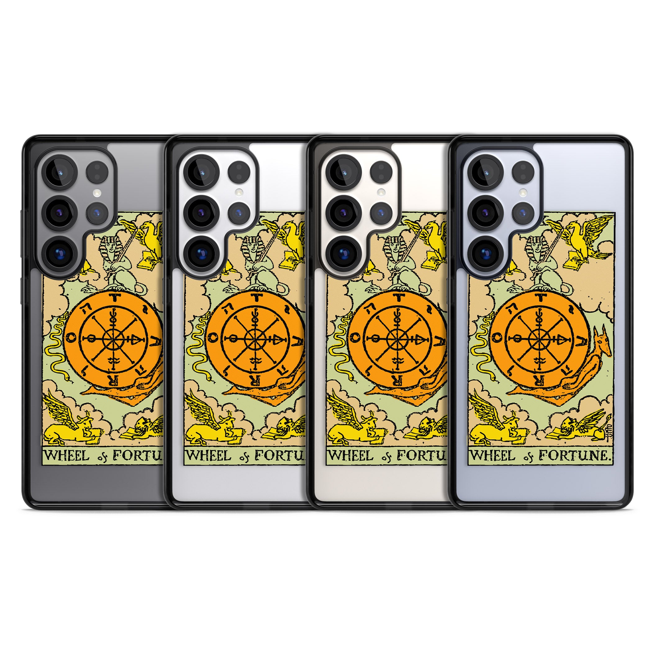 Personalised Wheel Of Fortune Tarot Card (Color)