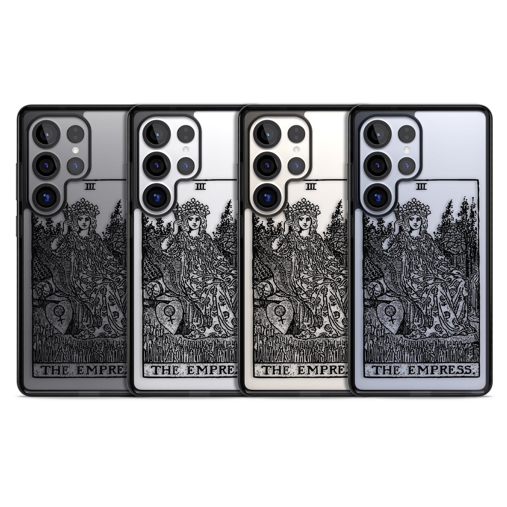 Personalised The Empress Tarot Card (Clear)