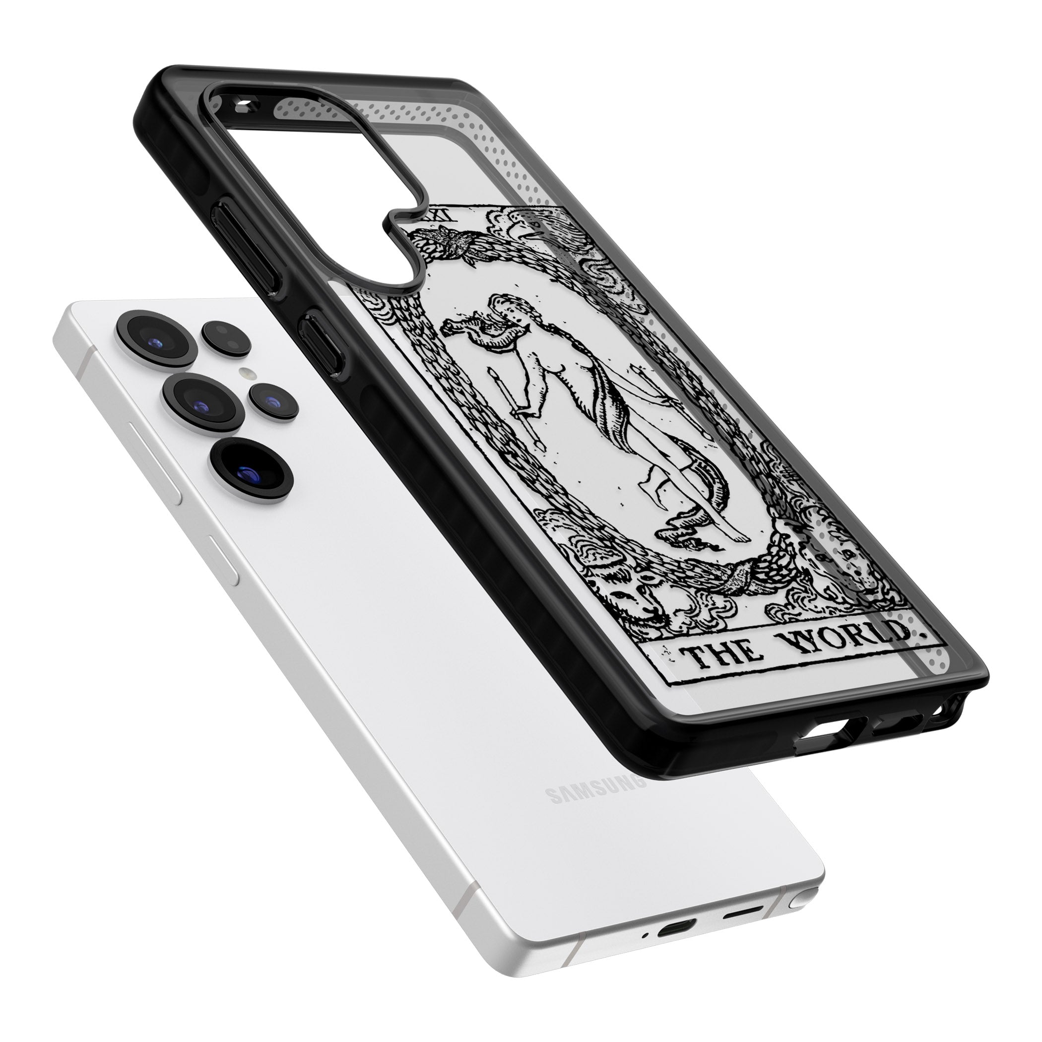 Personalised The World Tarot Card (Clear)