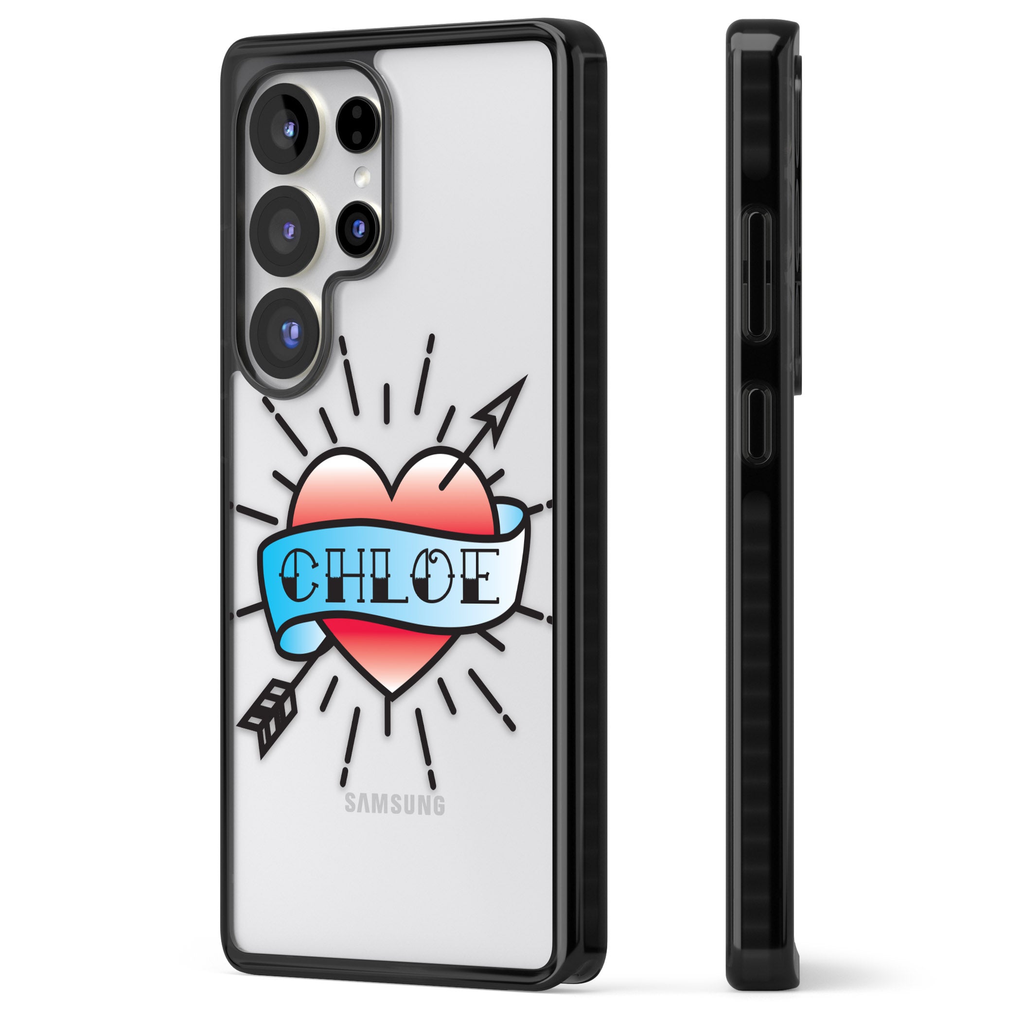 Personalised Heart Tattoo