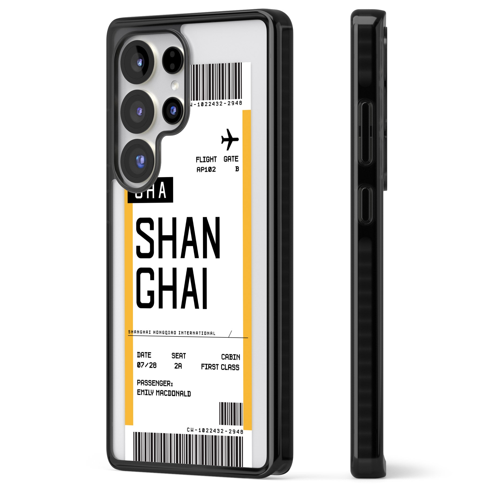 Personalised Shanghai Boarding Pass