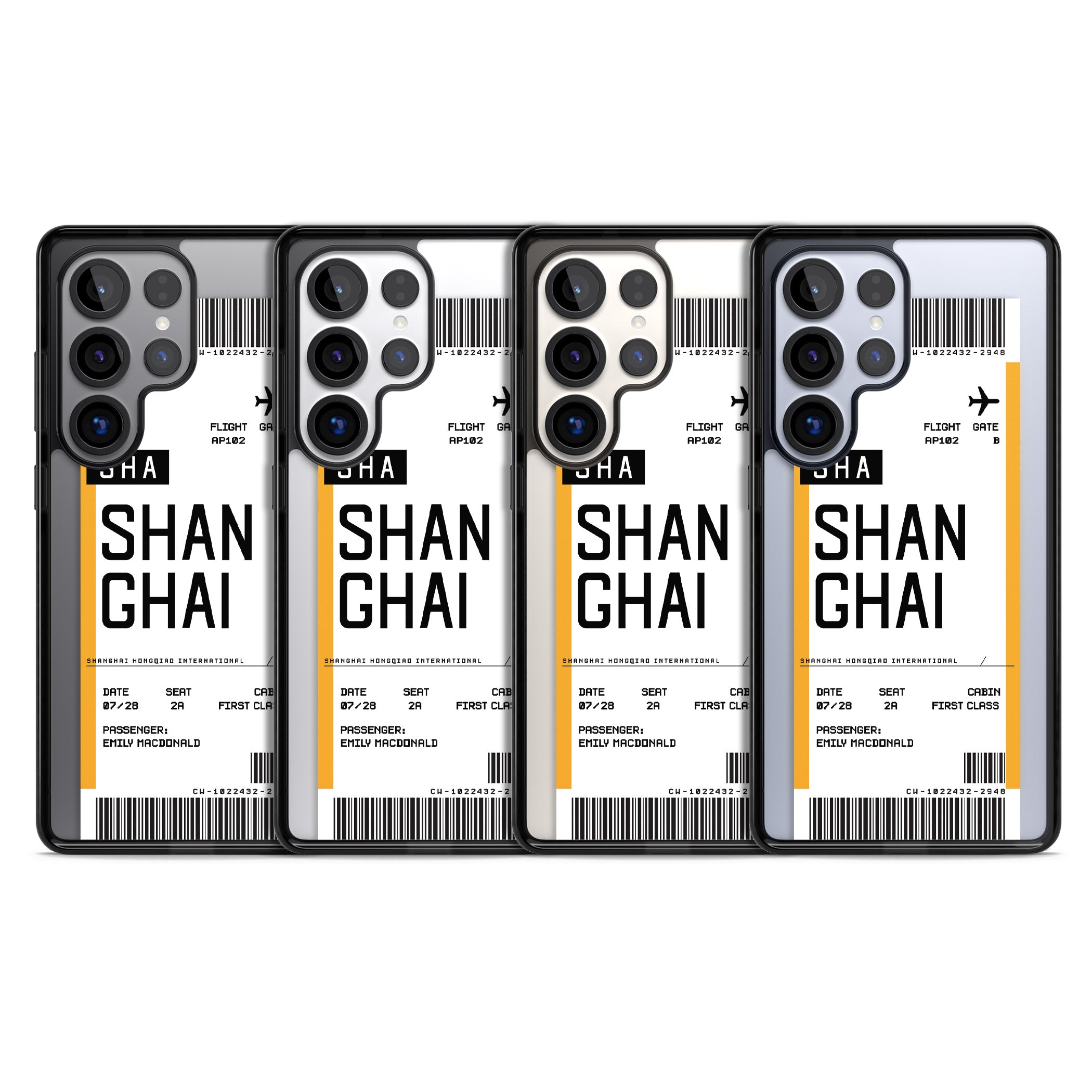 Personalised Shanghai Boarding Pass