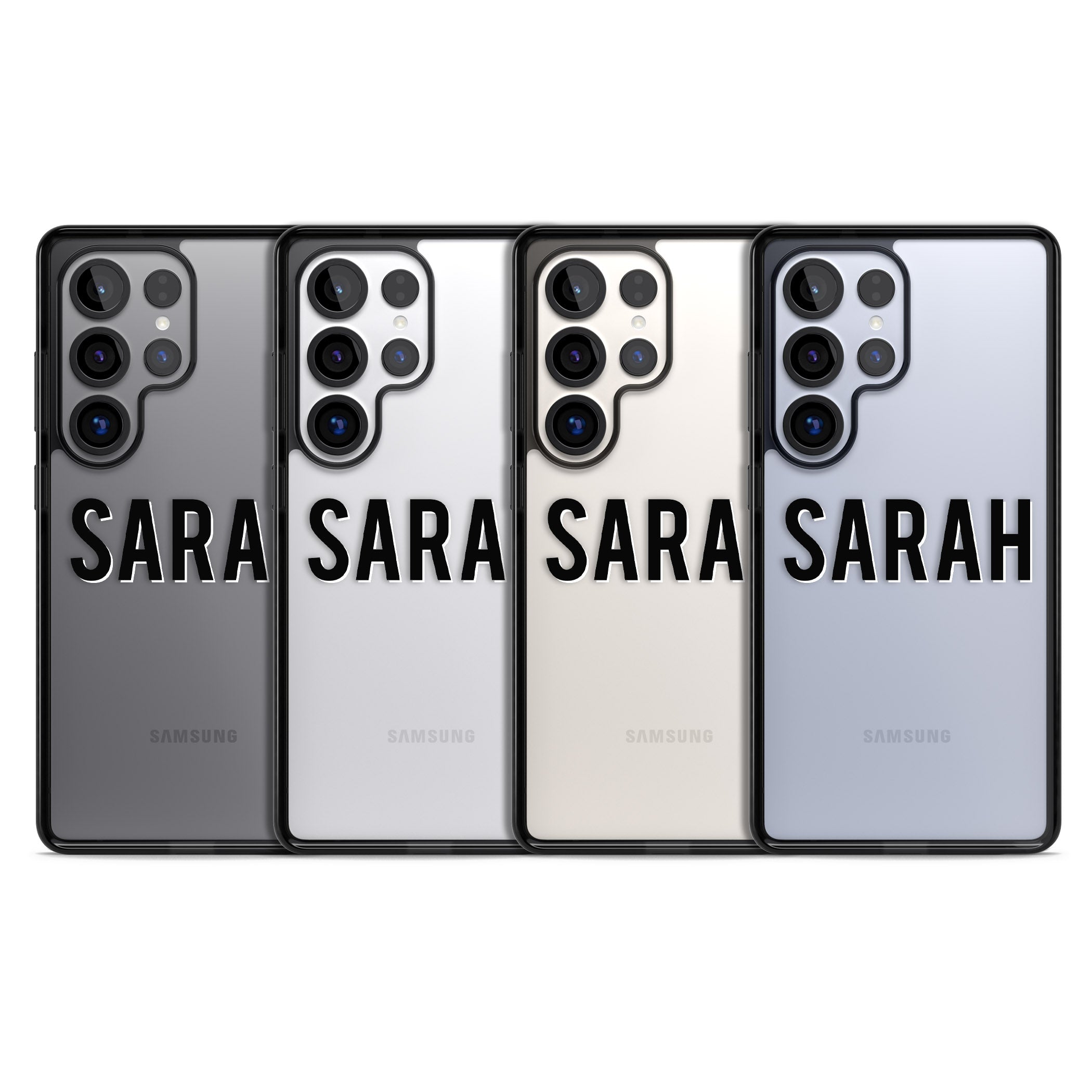 Personalised Clear Name